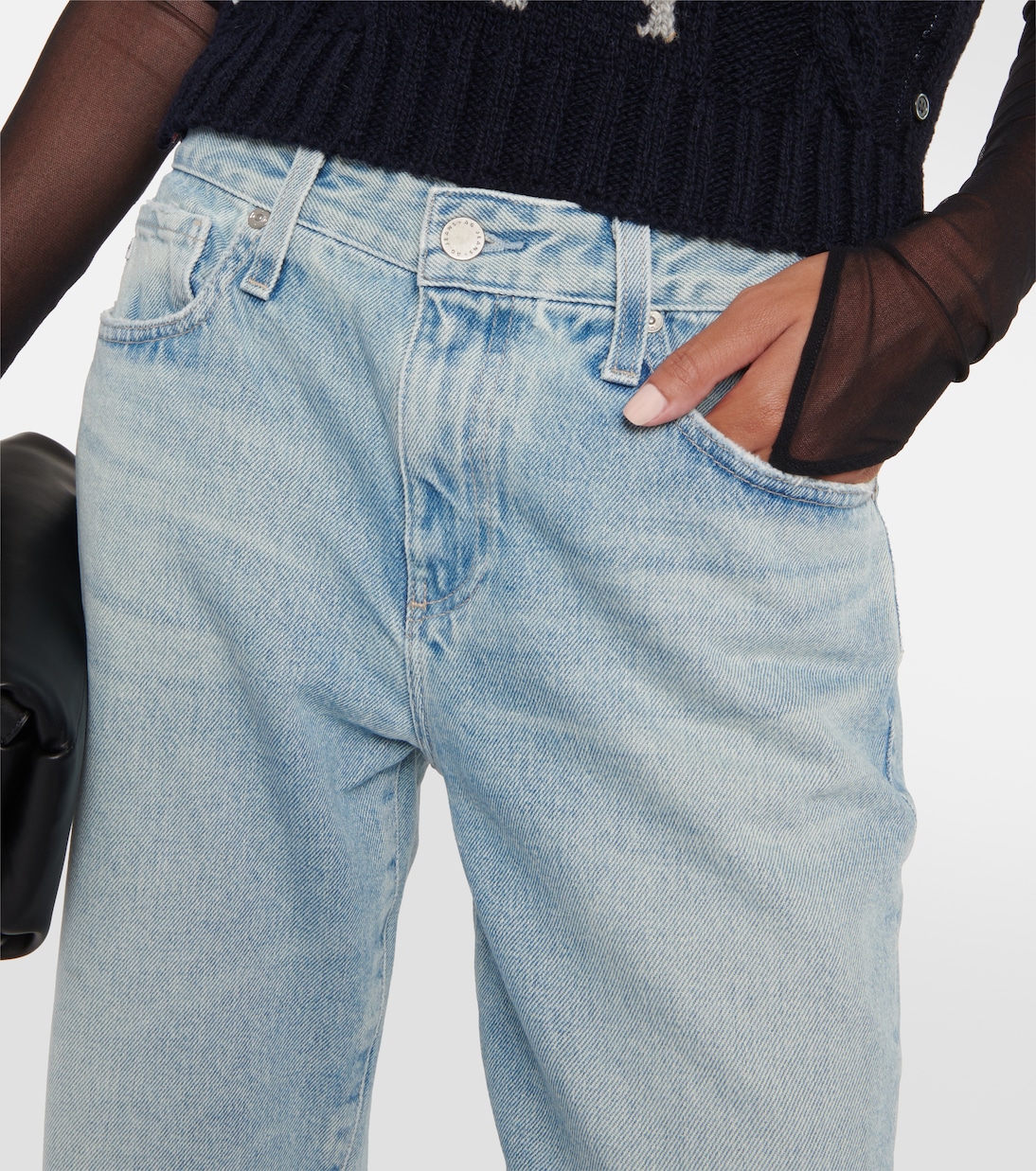 Low-Rise Straight Jeans Remy | AG Jeans