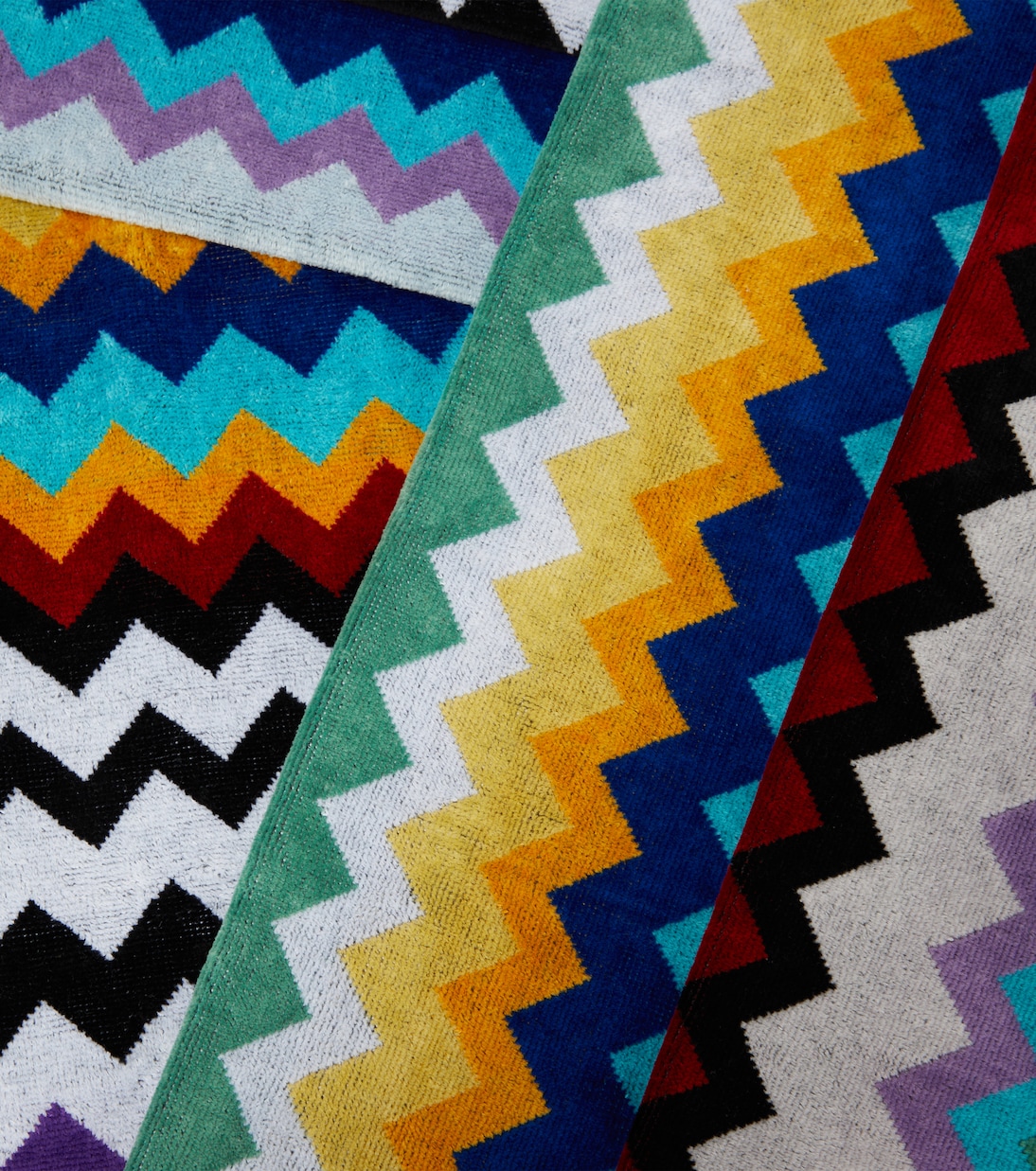 Cyrus set of 3 cotton towels | Missoni