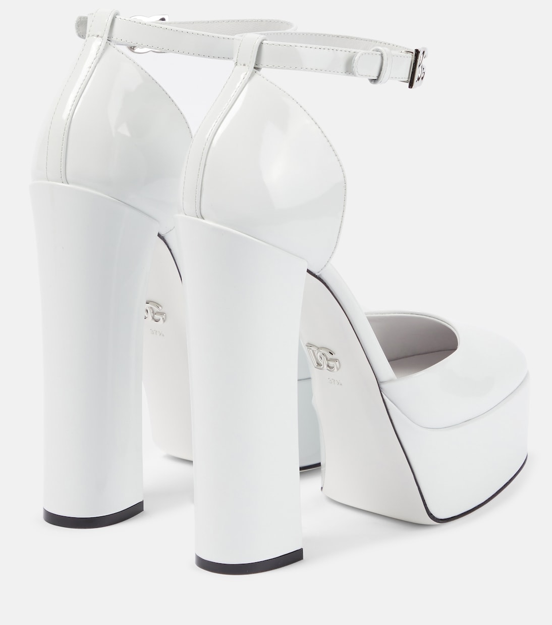 Plateau-Pumps Sharon aus Lackleder | Dolce&Gabbana