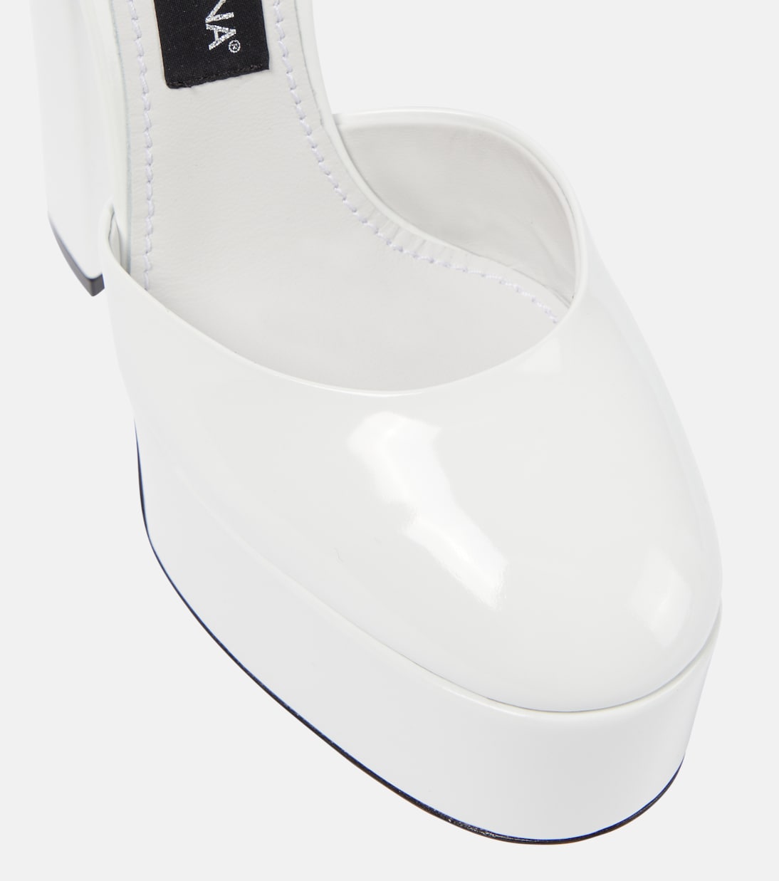 Plateau-Pumps Sharon aus Lackleder | Dolce&Gabbana