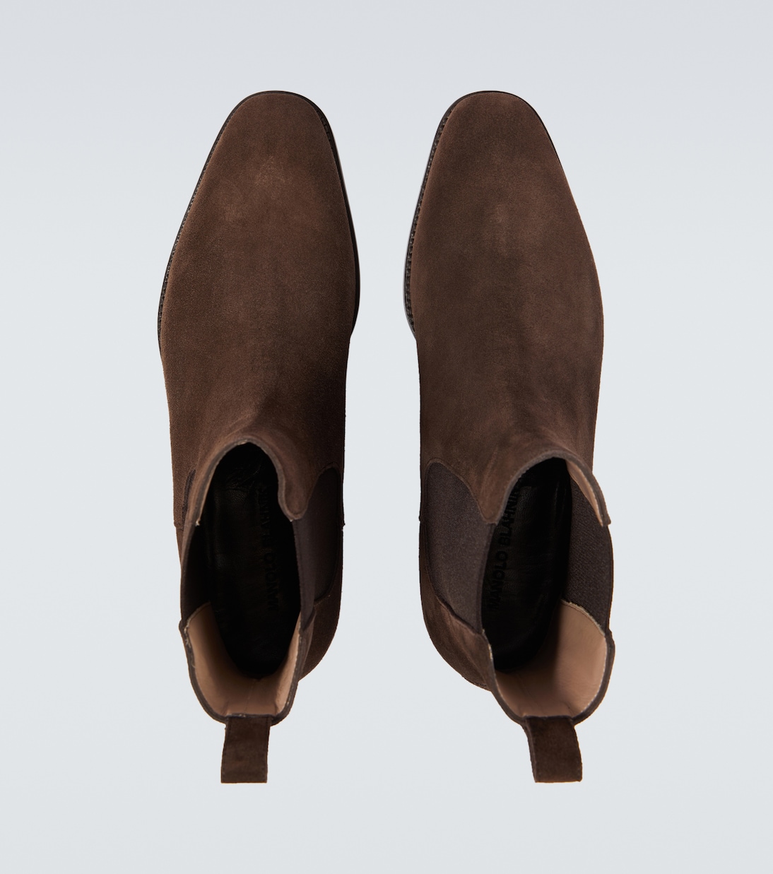 Delsa suede Chelsea boot | Manolo Blahnik
