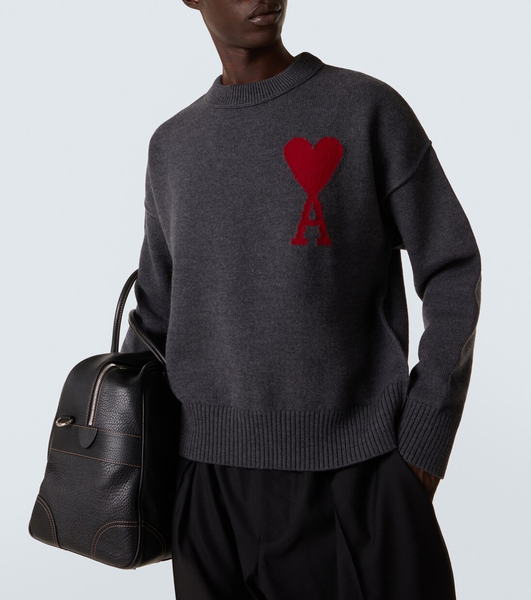 Pullover Ami de Cœur aus Wolle | Ami Paris