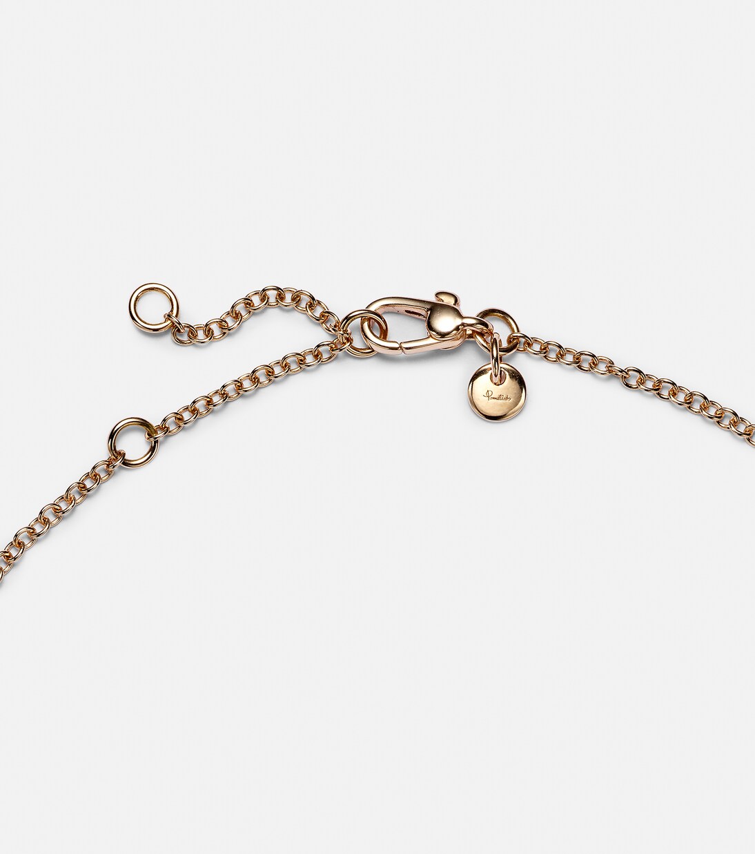 Collier Nudo en or rose 18 ct, prasiolite et diamants | Pomellato