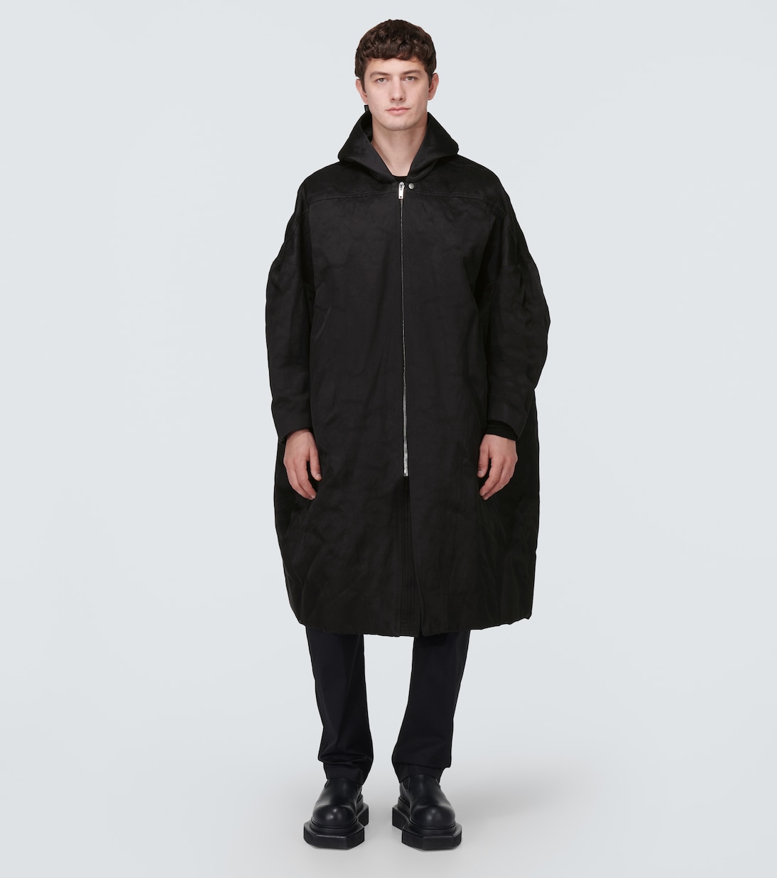 Jumbo Peter cotton and silk coat | Rick Owens