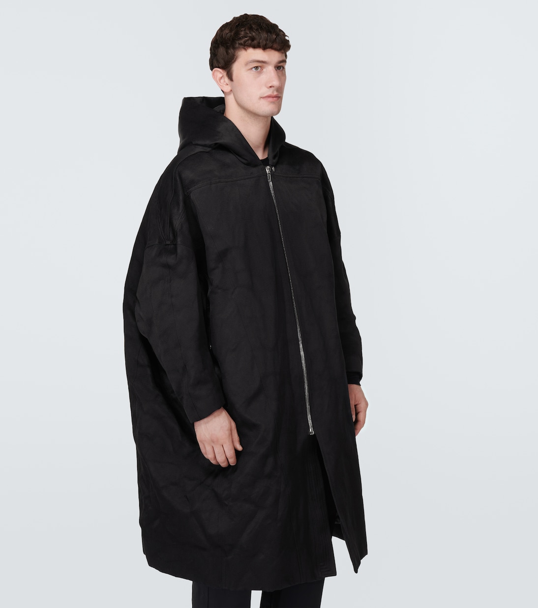 Jumbo Peter cotton and silk coat | Rick Owens