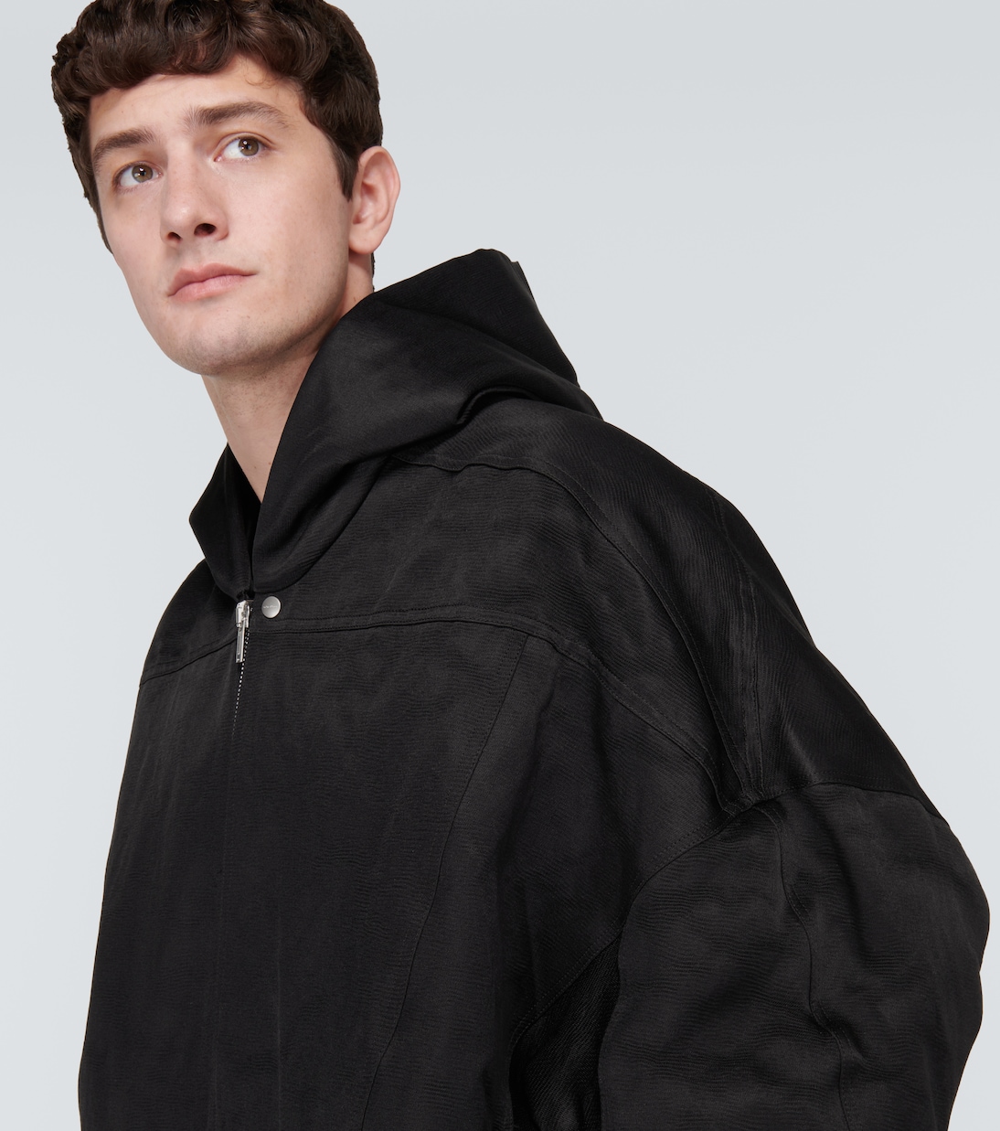 Jumbo Peter cotton and silk coat | Rick Owens