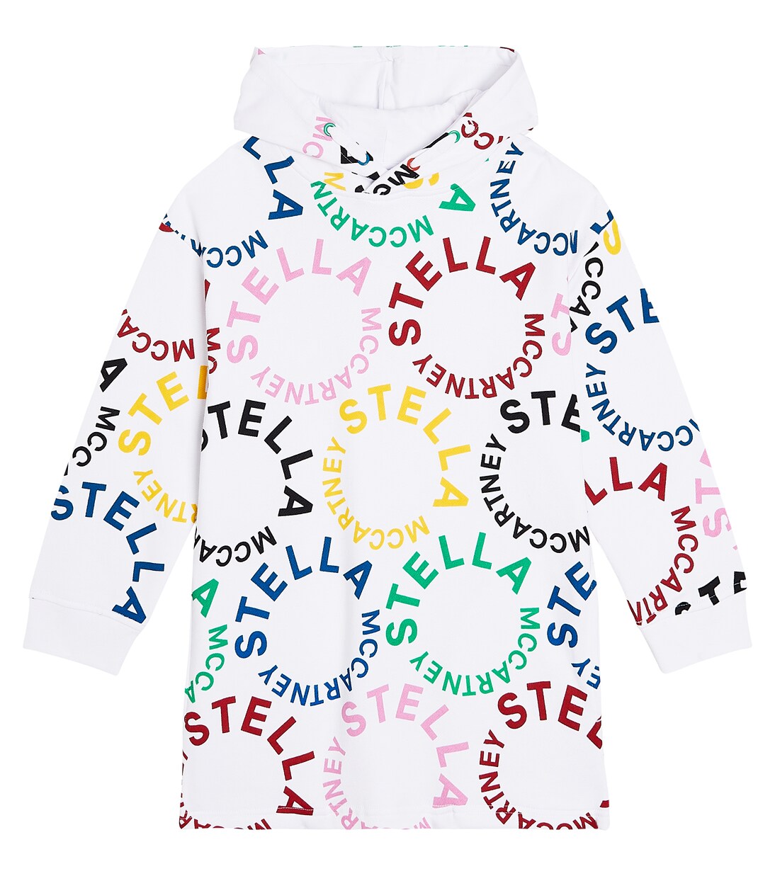 Logo cotton jersey sweatshirt dress | Stella McCartney Kids