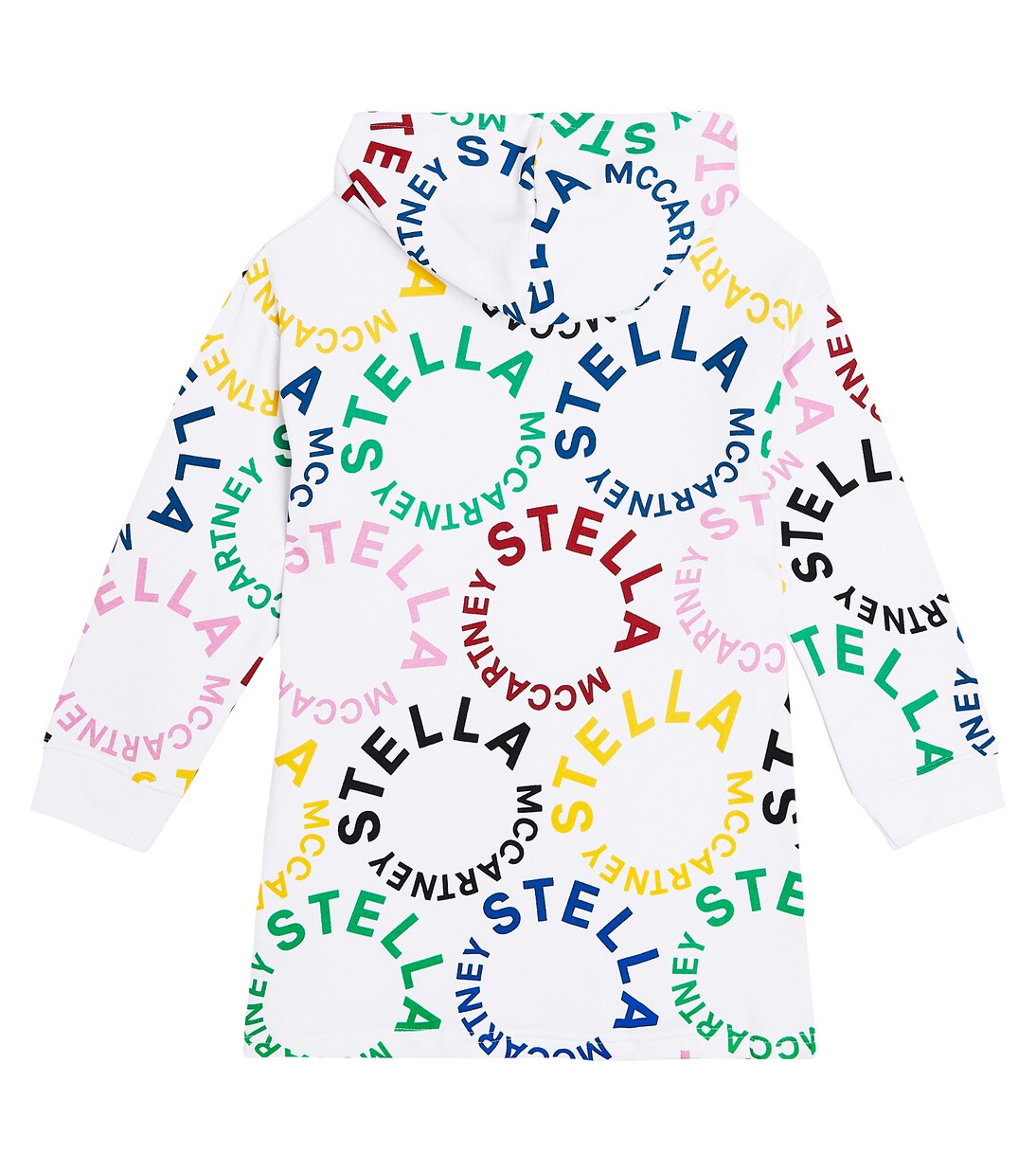 Logo cotton jersey sweatshirt dress | Stella McCartney Kids
