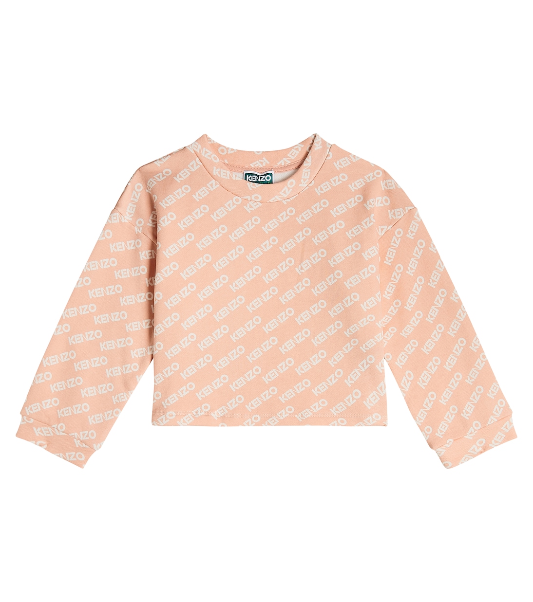 Logo cotton sweatshirt | Kenzo Kids