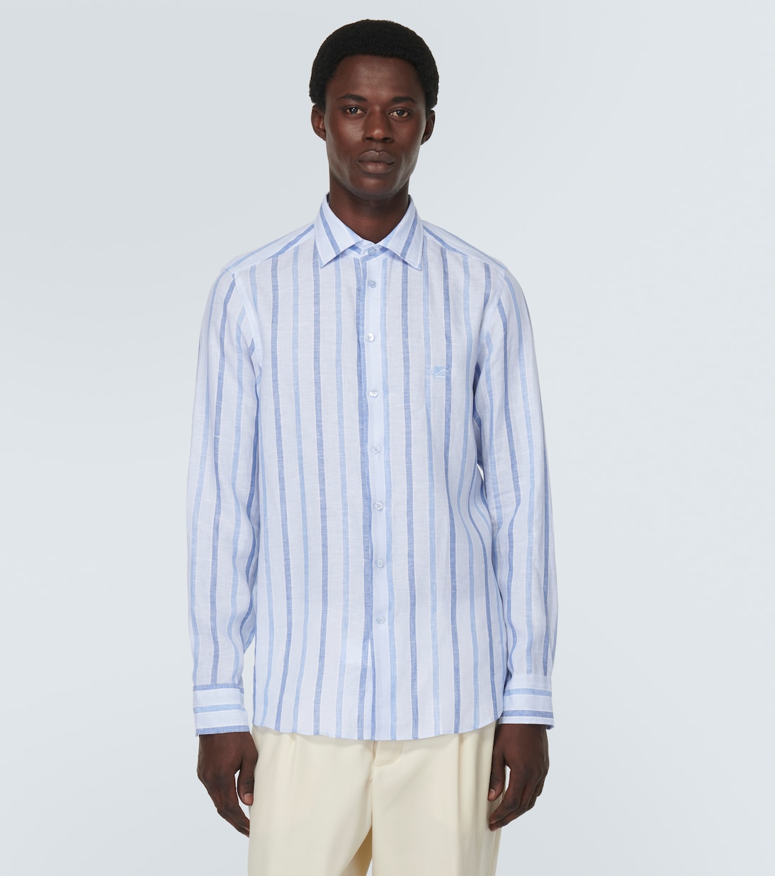 Striped linen shirt | Etro