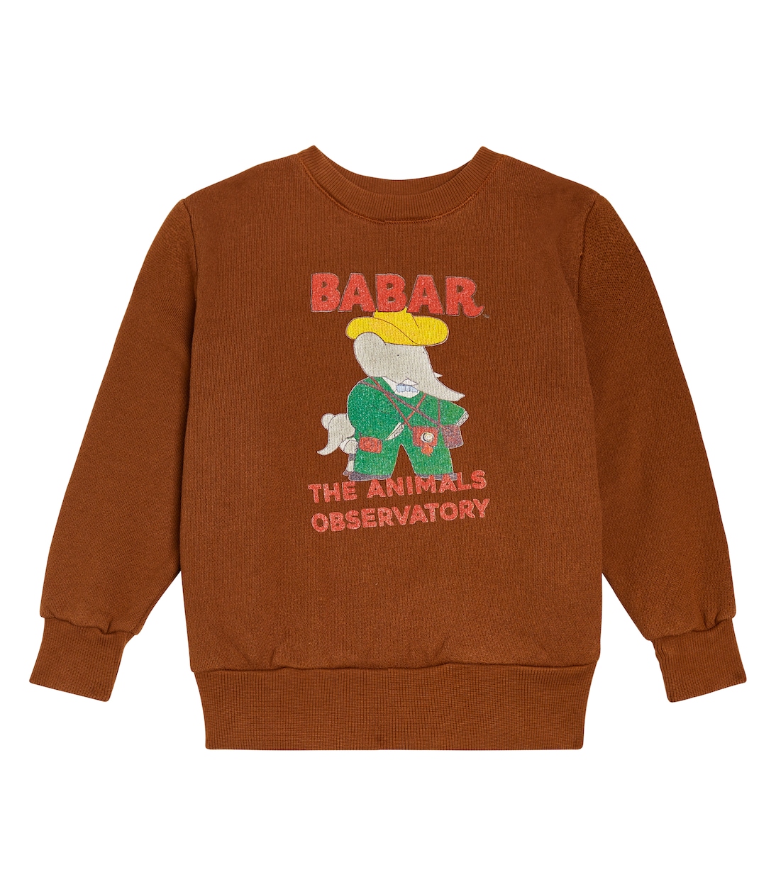 x Babar cotton jersey sweatshirt | The Animals Observatory
