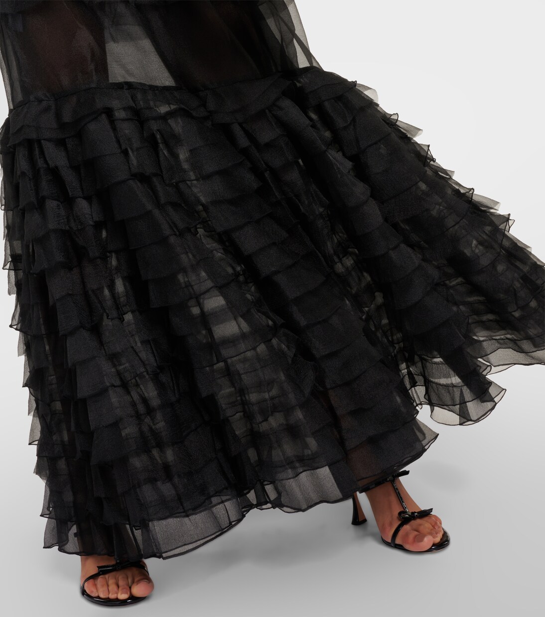 Robe Florian aus Organza | Staud