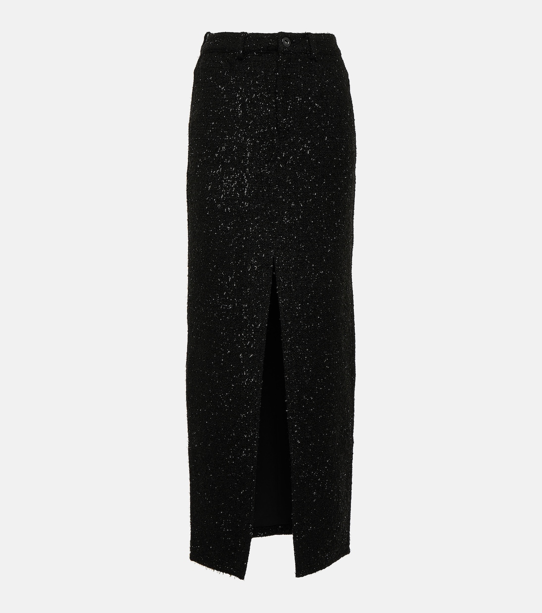 Bouclé maxi skirt | Self-Portrait