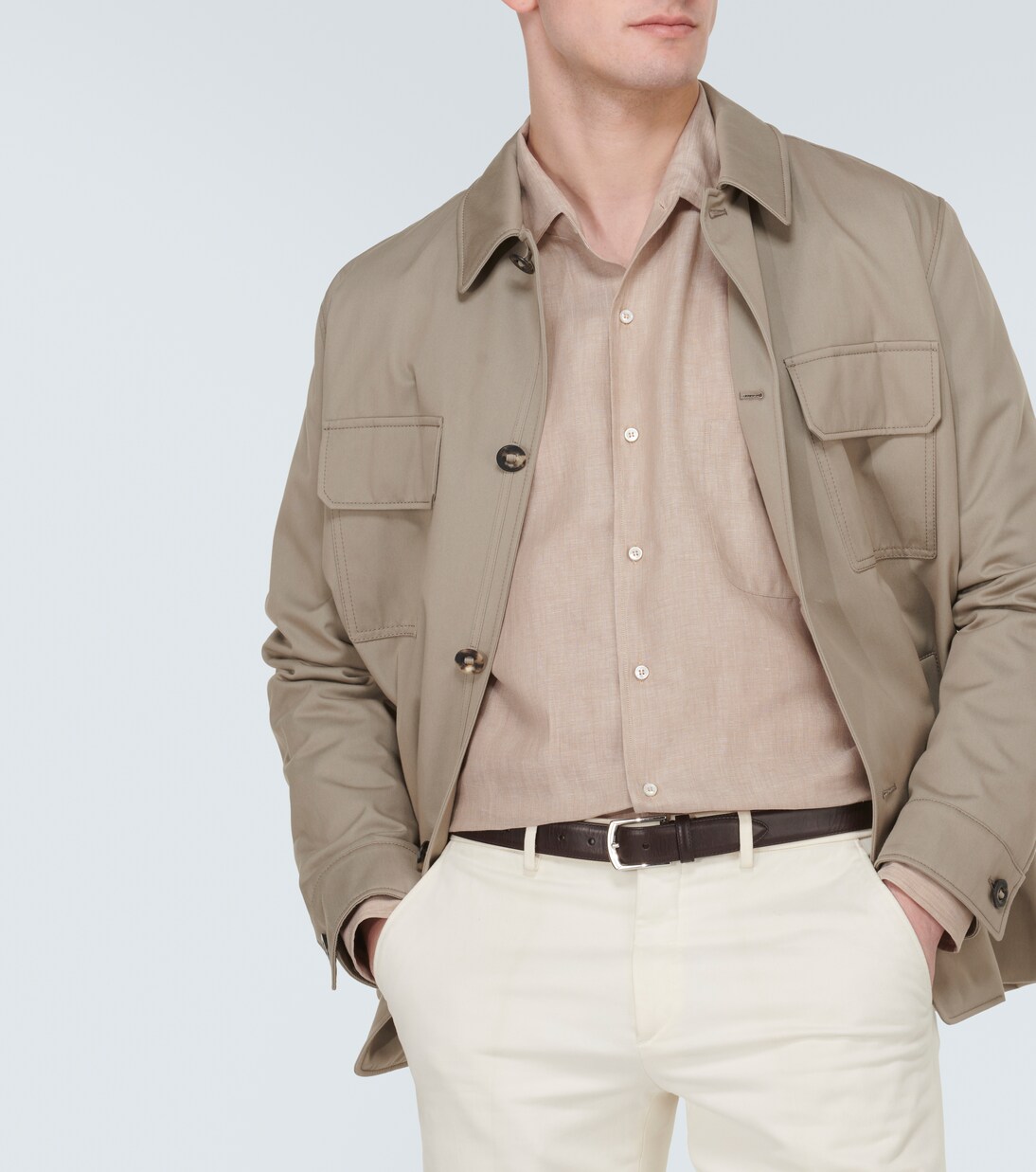 André linen shirt | Loro Piana