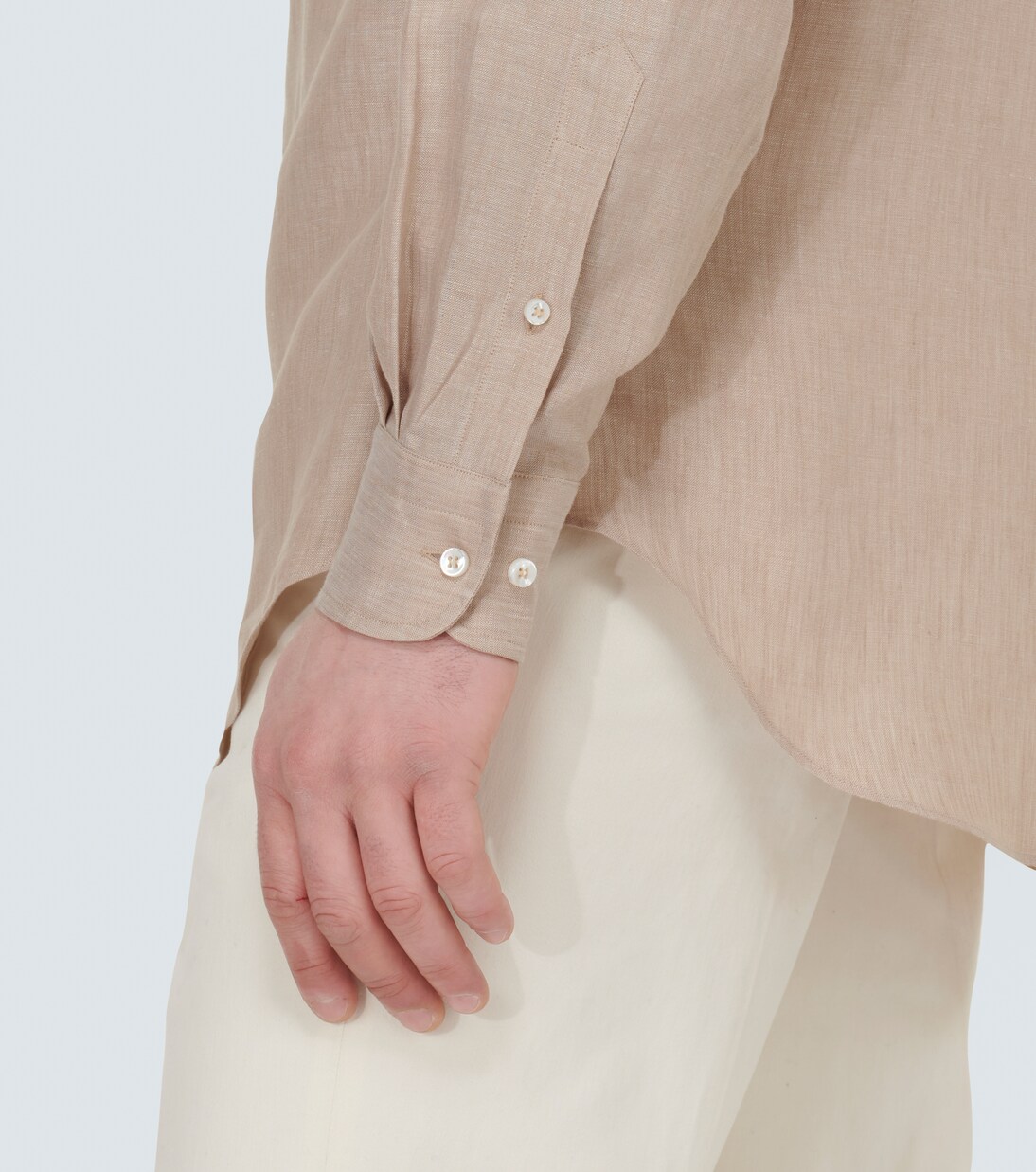 André linen shirt | Loro Piana