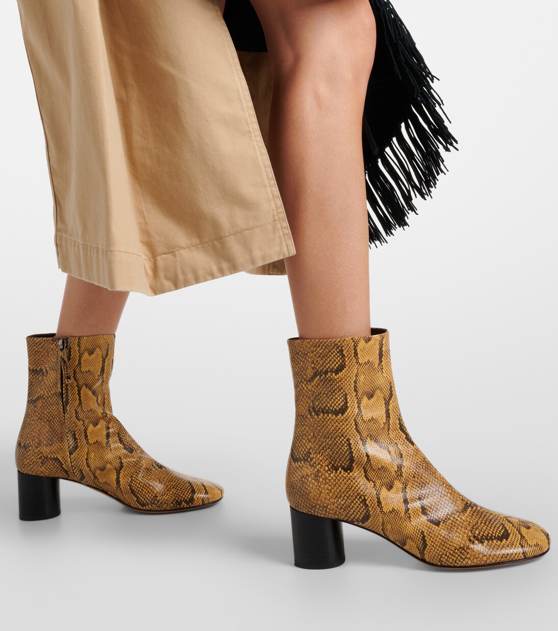 Ankle Boots Laeden aus Leder | Isabel Marant