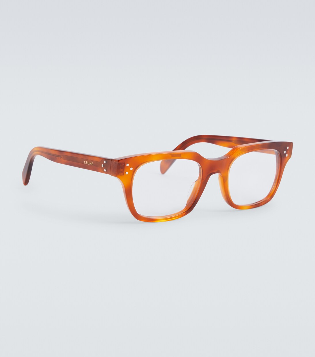 Bold 3 dots square glasses | Celine Eyewear