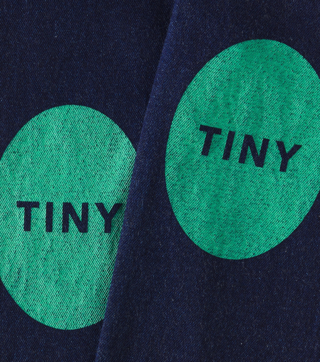 Jeans regular con logo | Tinycottons