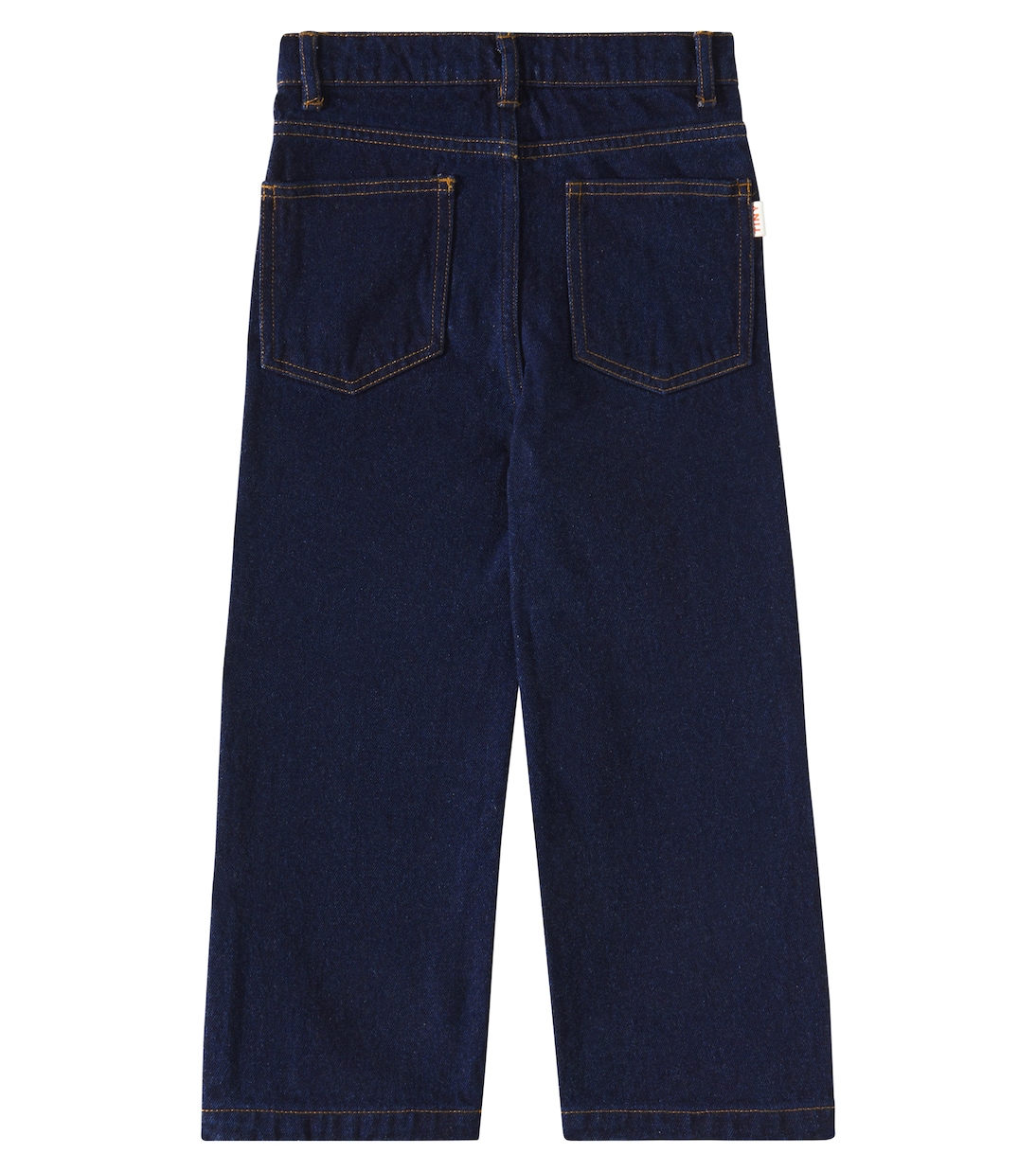 Jeans regular con logo | Tinycottons