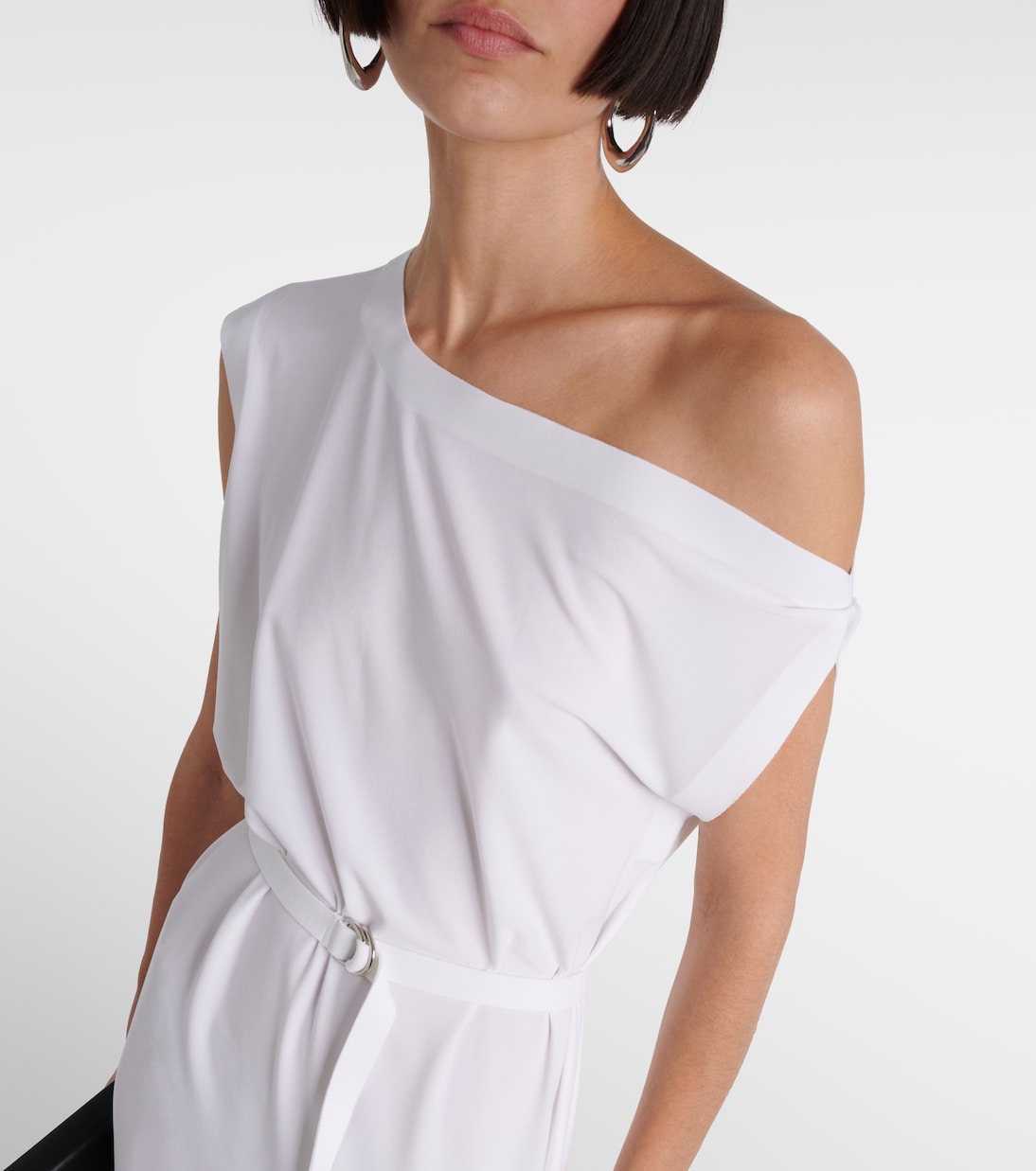 One-Shoulder Maxikleid aus Jersey | Norma Kamali