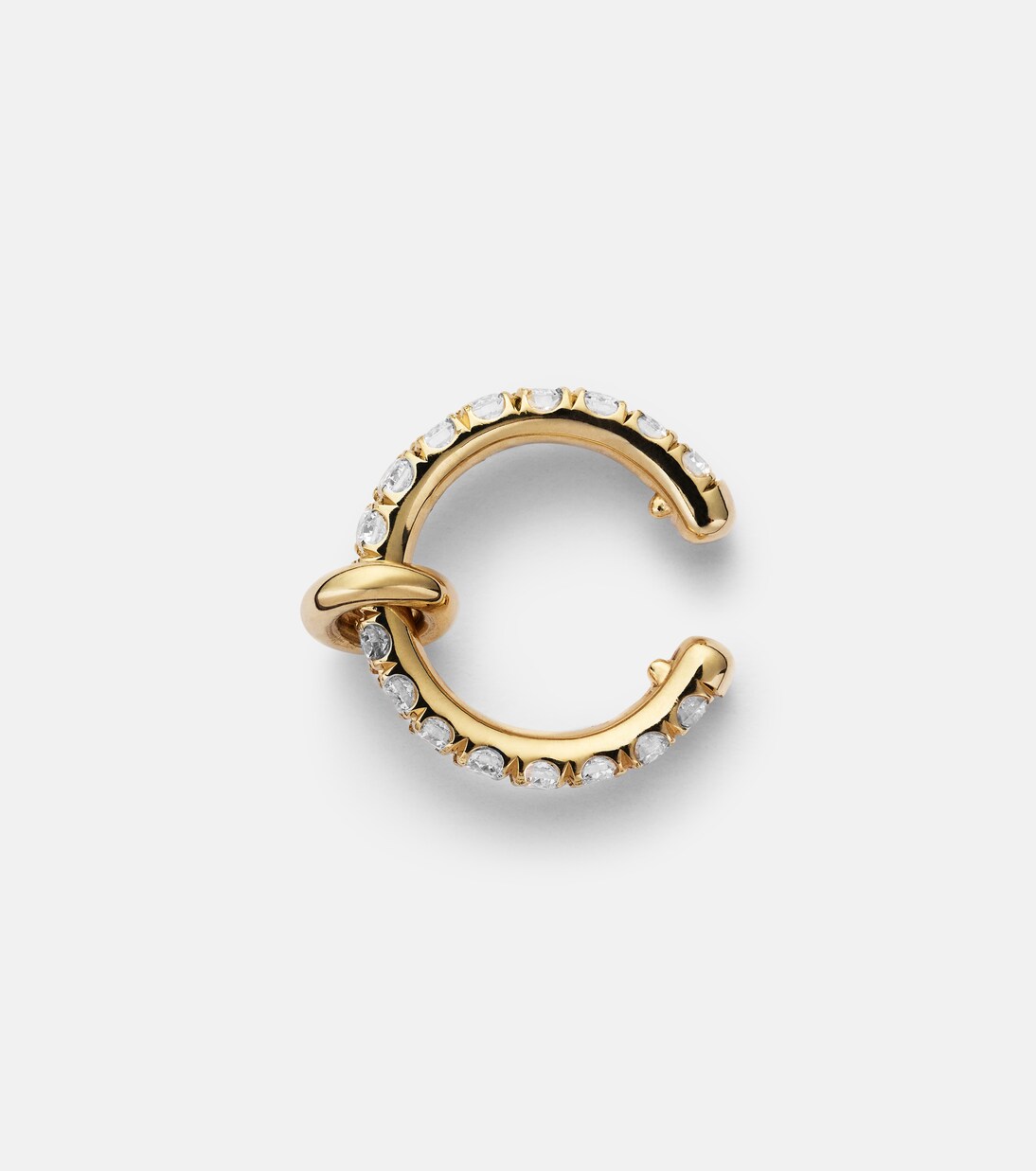 Ear cuff de oro de 18 ct con diamantes | Spinelli Kilcollin