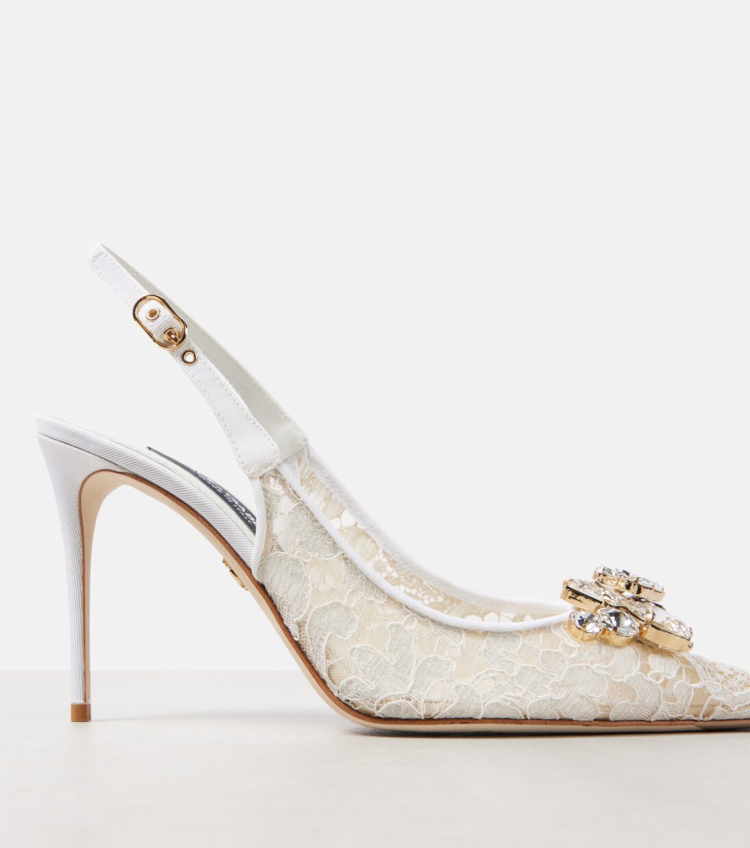 Rainbow lace slingback pumps | Dolce&Gabbana