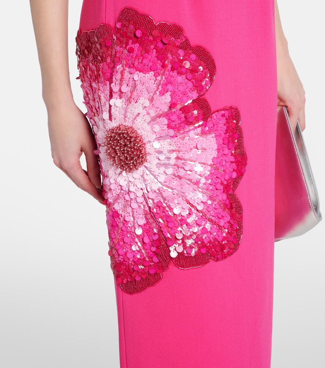 Robe midi Layana à ornements | Rebecca Vallance