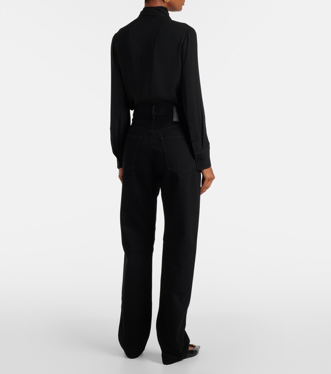 High-Rise Straight Jeans | Valentino