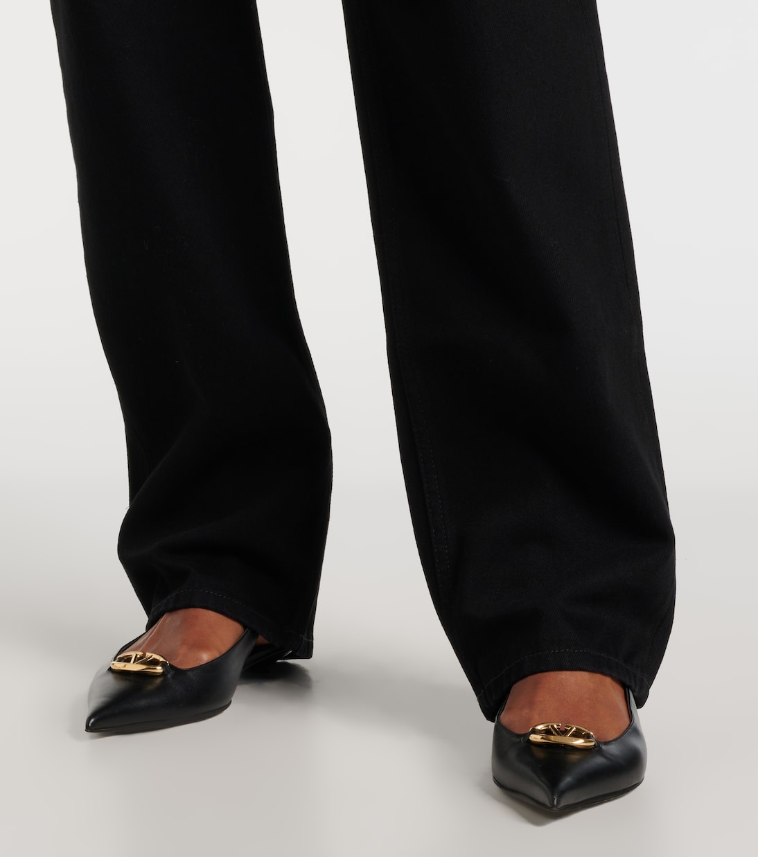 High-Rise Straight Jeans | Valentino