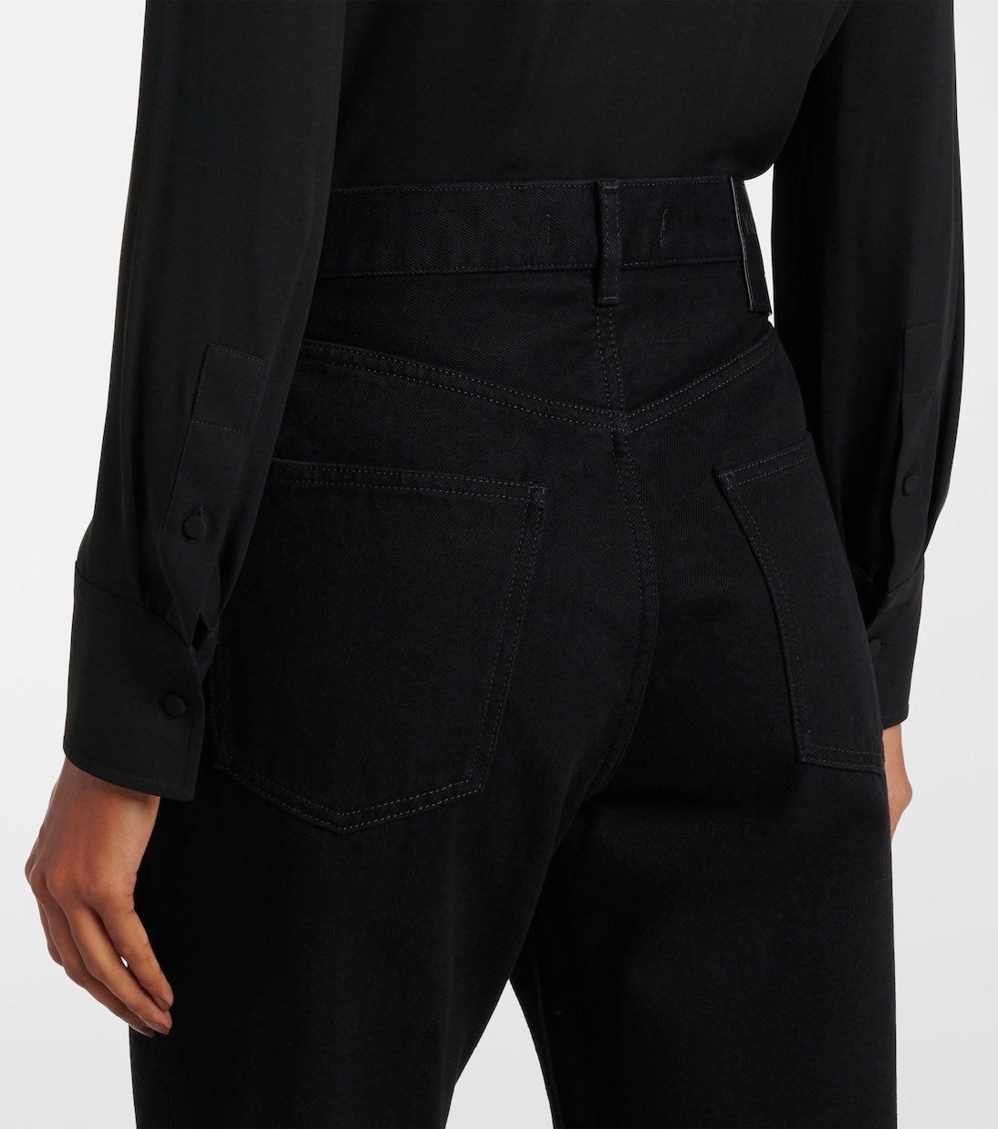 High-Rise Straight Jeans | Valentino