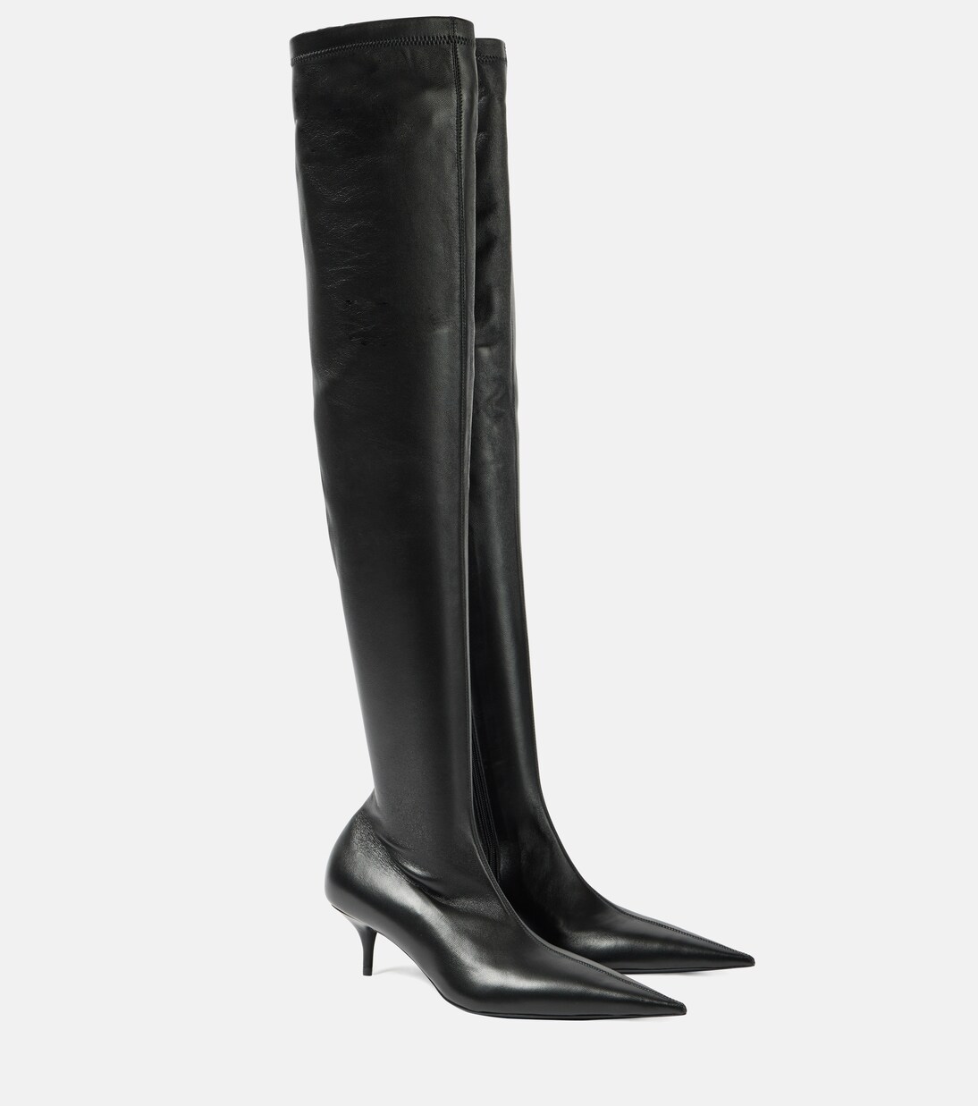 Botas mosqueteras Avenue de piel | Balenciaga