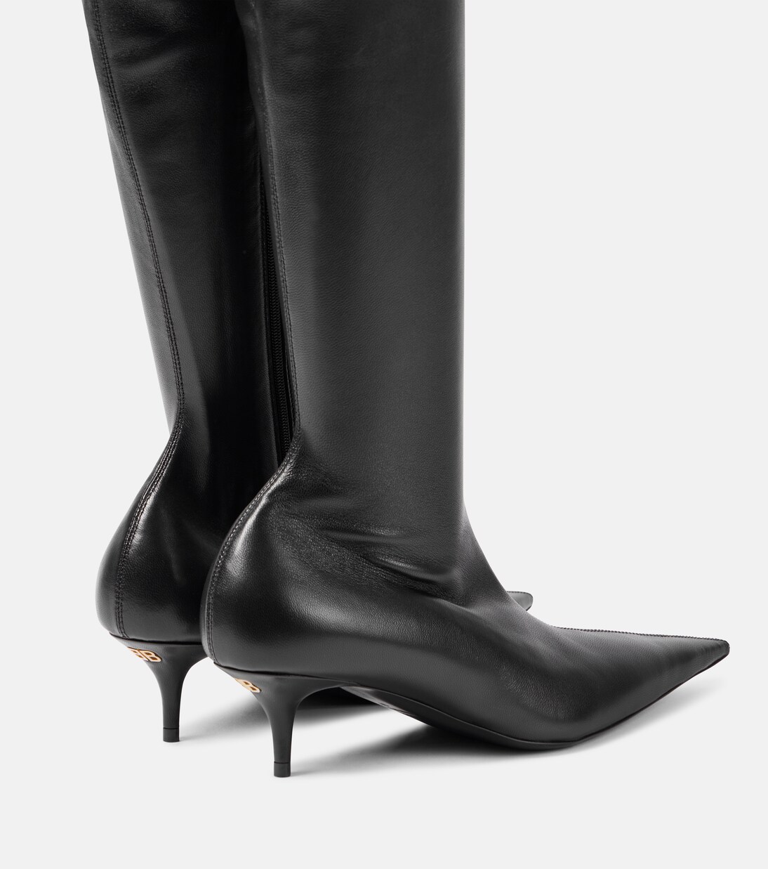 Botas mosqueteras Avenue de piel | Balenciaga