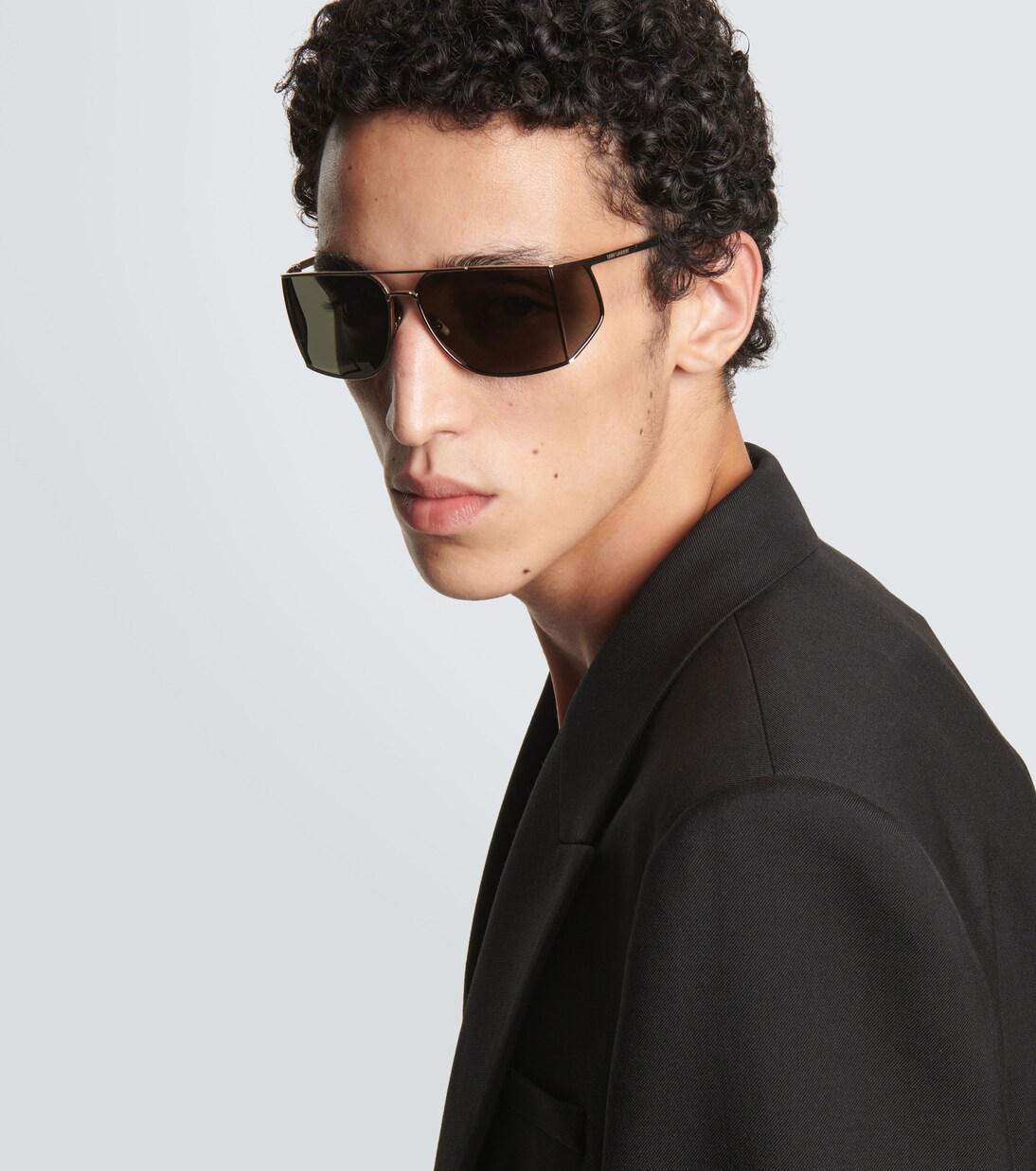 Eckige Sonnenbrille | Saint Laurent