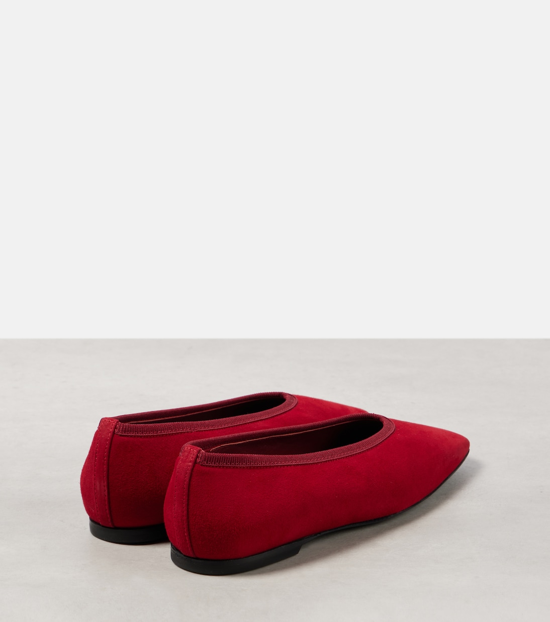 Suede ballet flats | Toteme