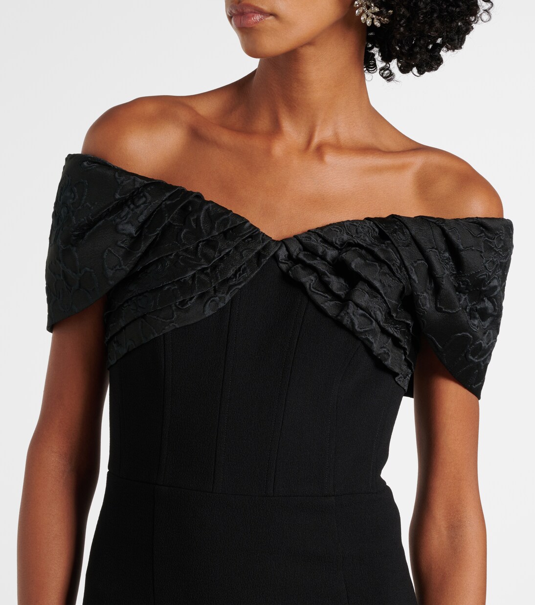 Robe Athena aus Crêpe | Rebecca Vallance