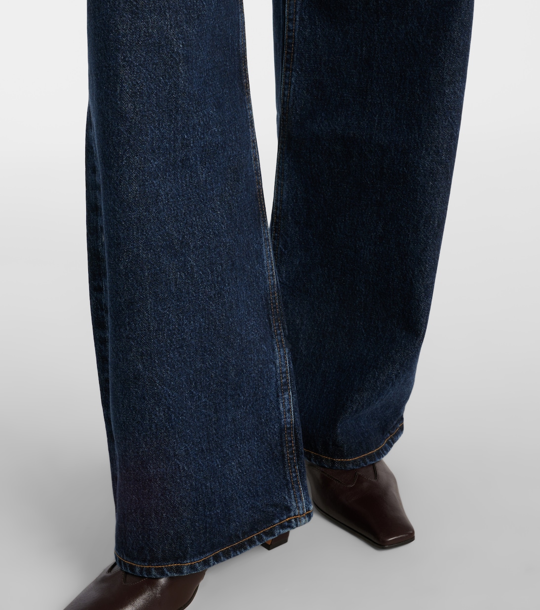 Low Curve mid-rise barrel-leg jeans | Agolde