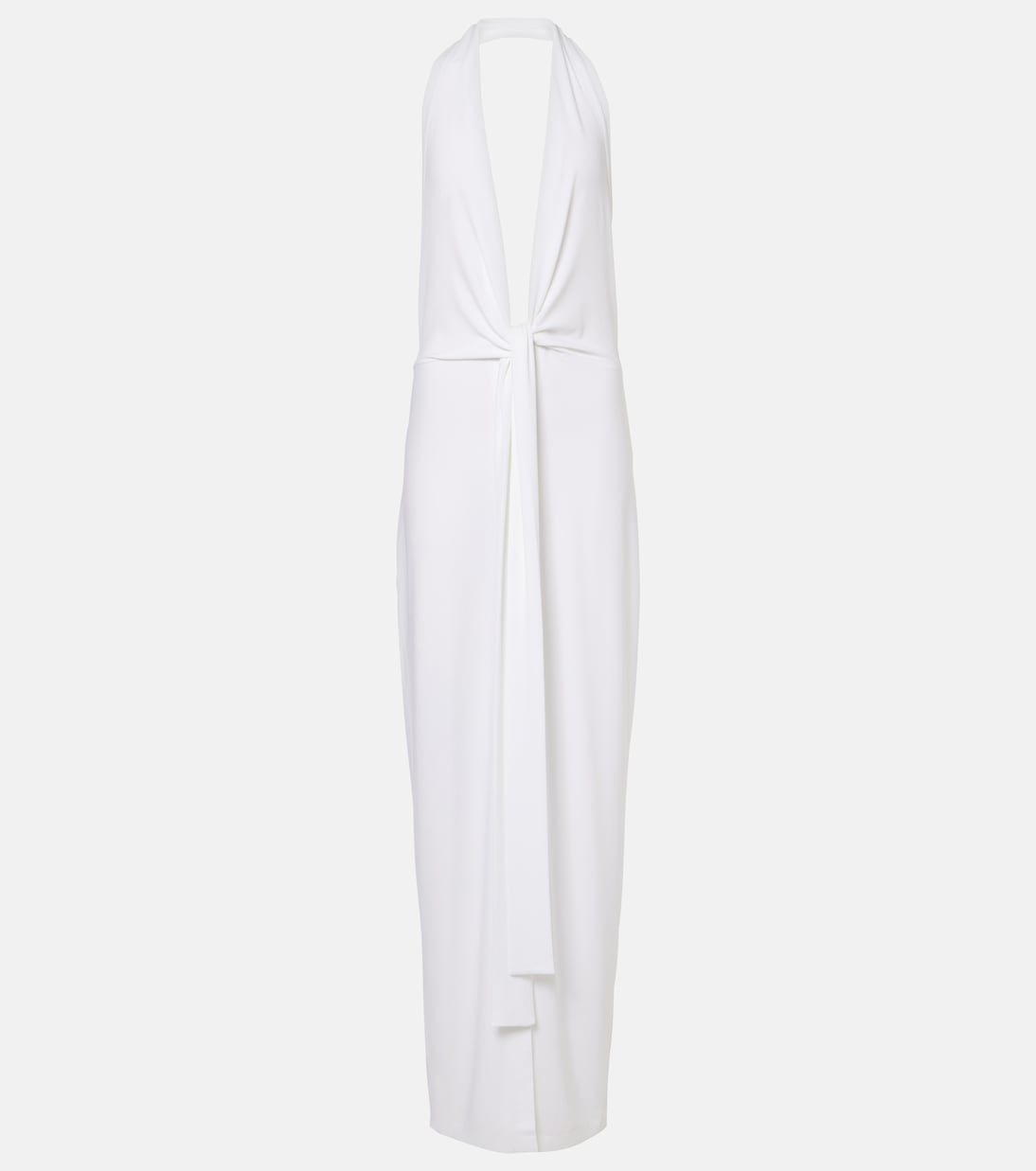 Halterneck gown | Norma Kamali