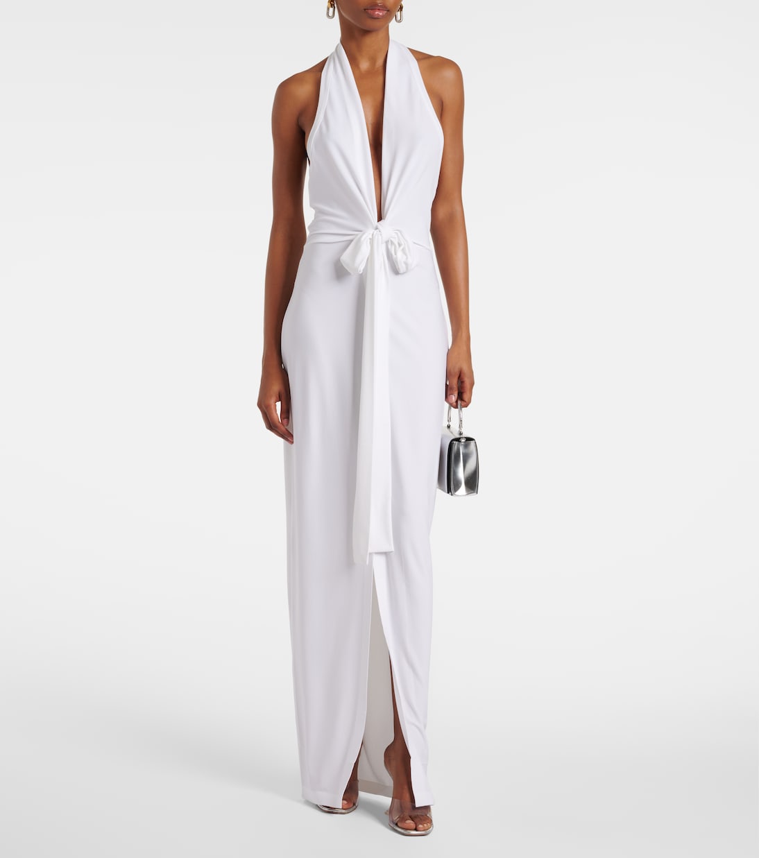 Halterneck gown | Norma Kamali