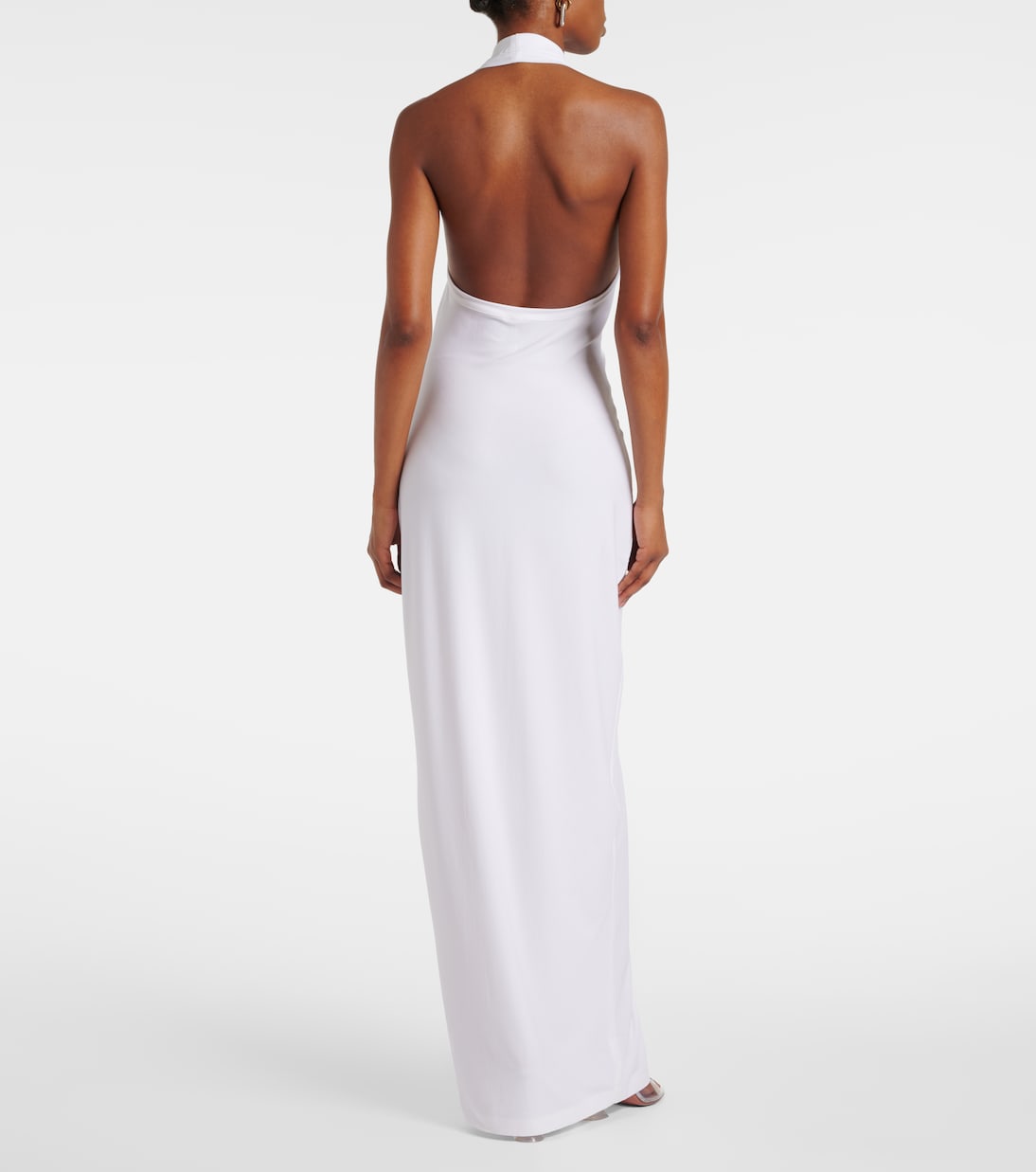 Halterneck gown | Norma Kamali
