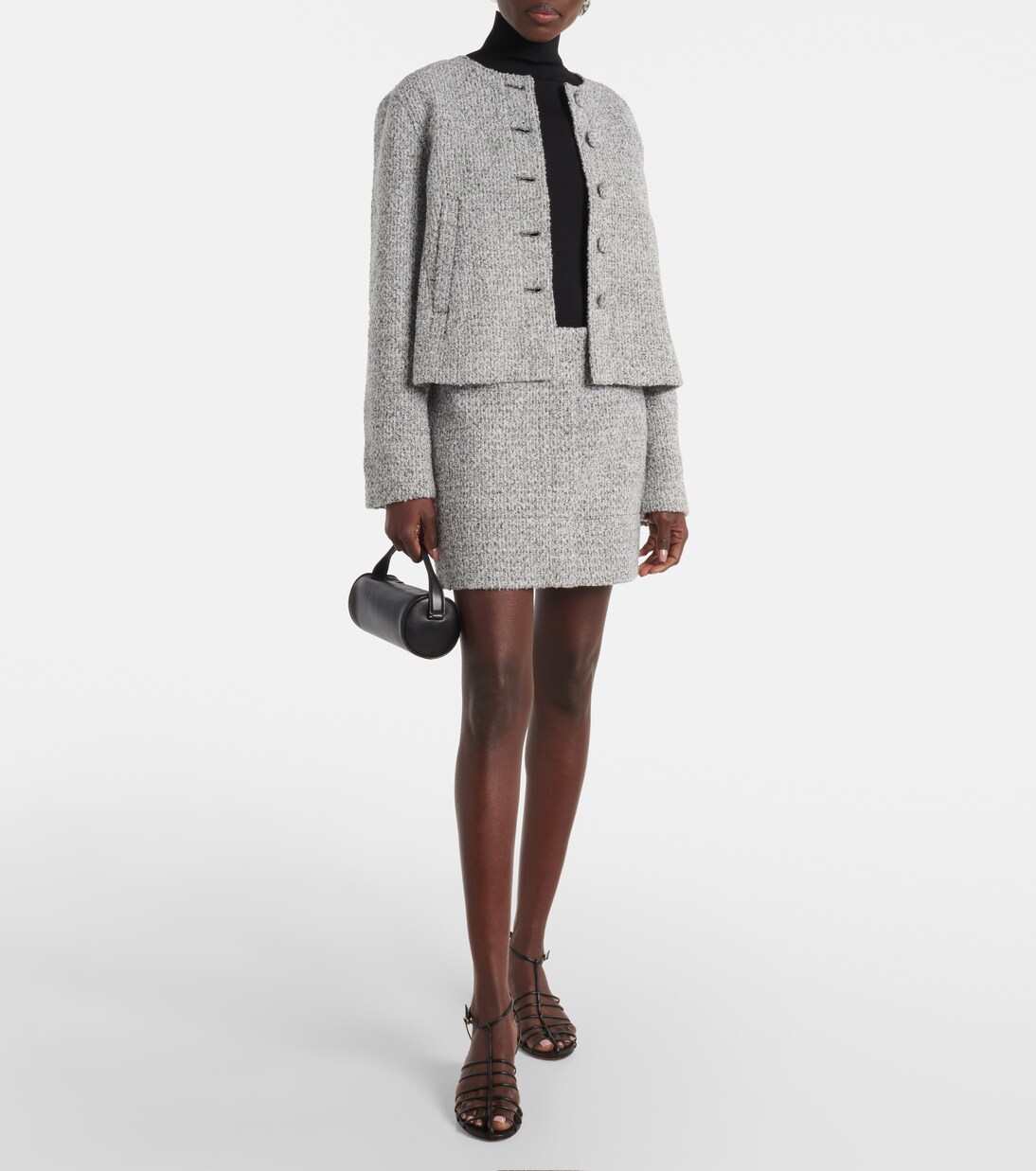 White Label Minirock Elise aus Bouclé | Proenza Schouler