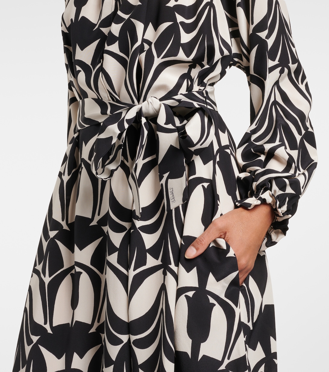 Abito chemisier Cerere in seta | La DoubleJ