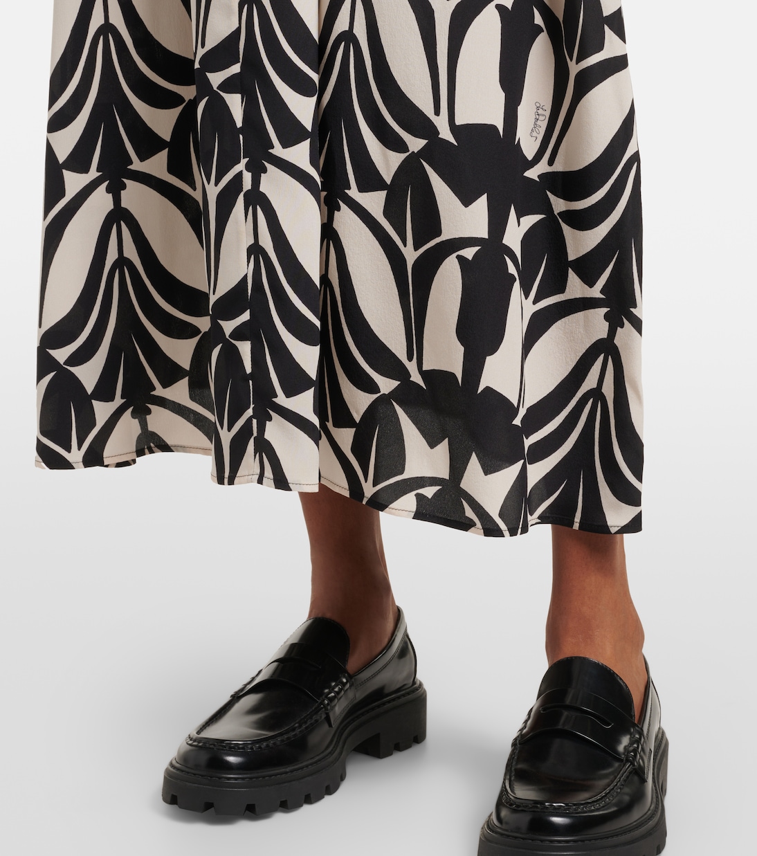 Abito chemisier Cerere in seta | La DoubleJ