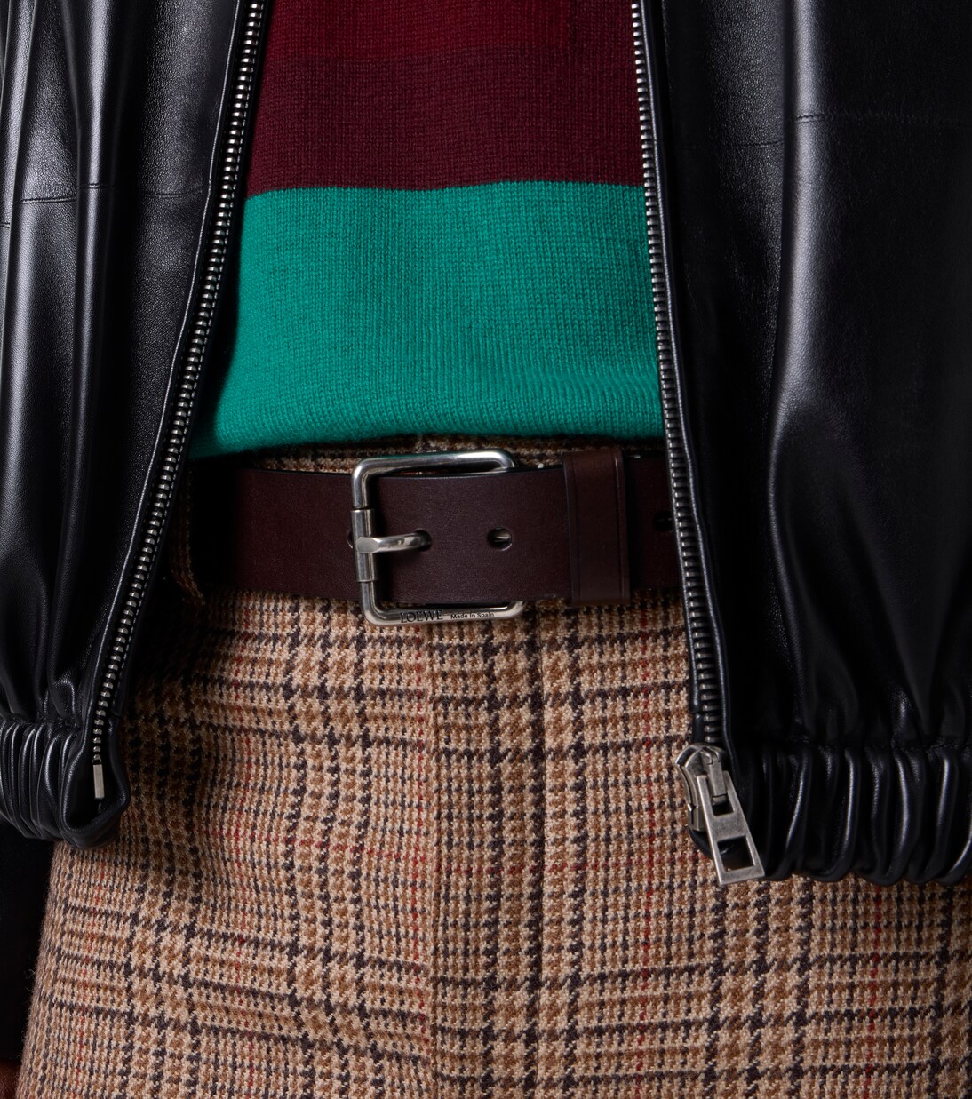 Gürtel Roller Curve aus Leder | Loewe