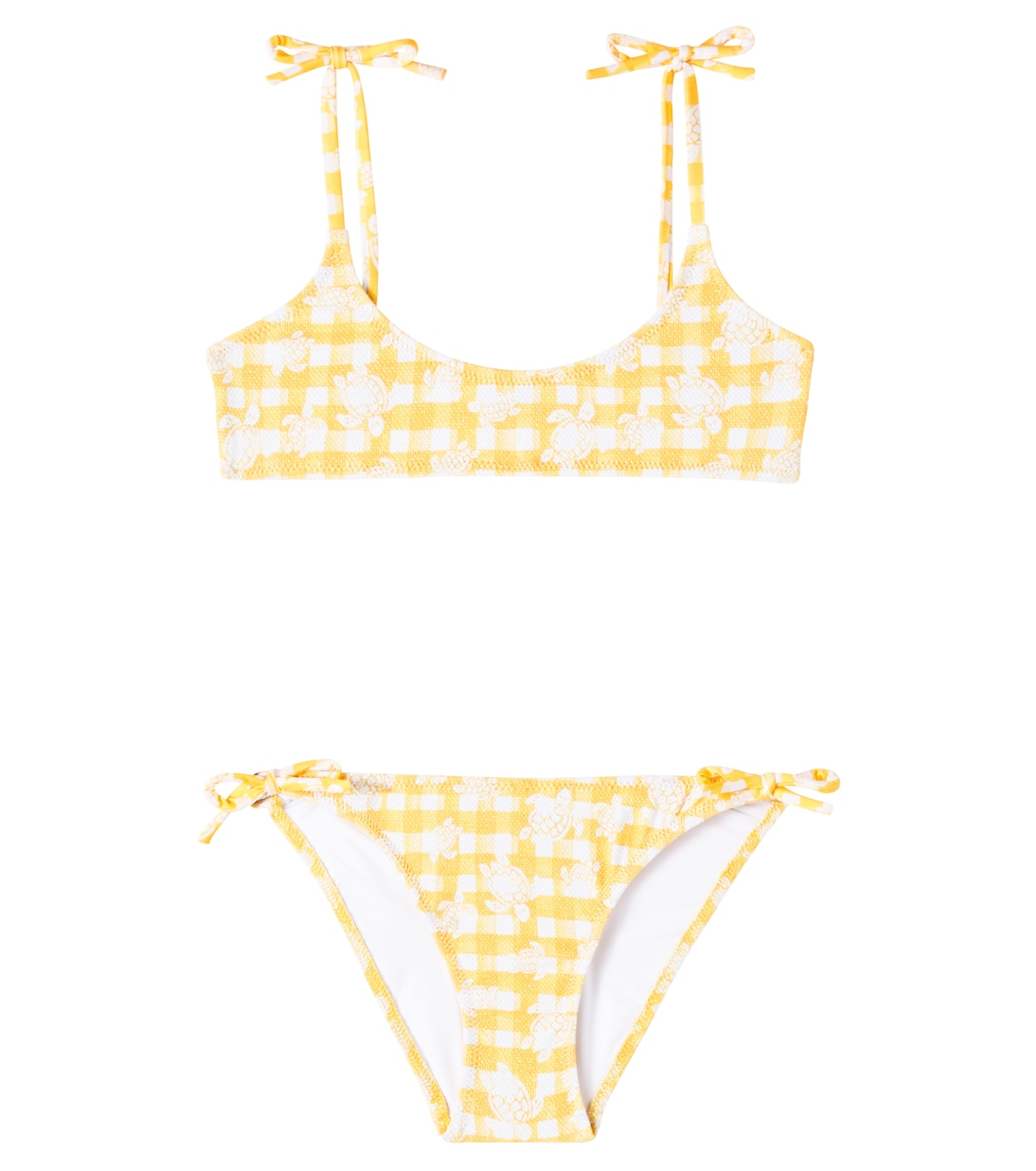 Gwendy checked bikini | Vilebrequin Kids