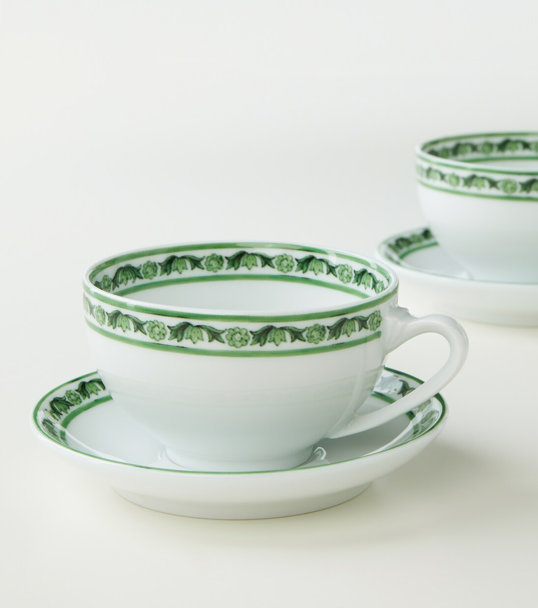 Majolica set of 2 teacups and saucers | Dolce&Gabbana Casa