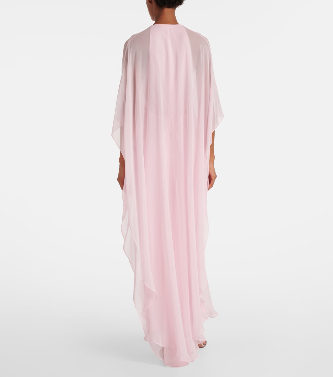 Robe aus Seiden-Chiffon | The Sei