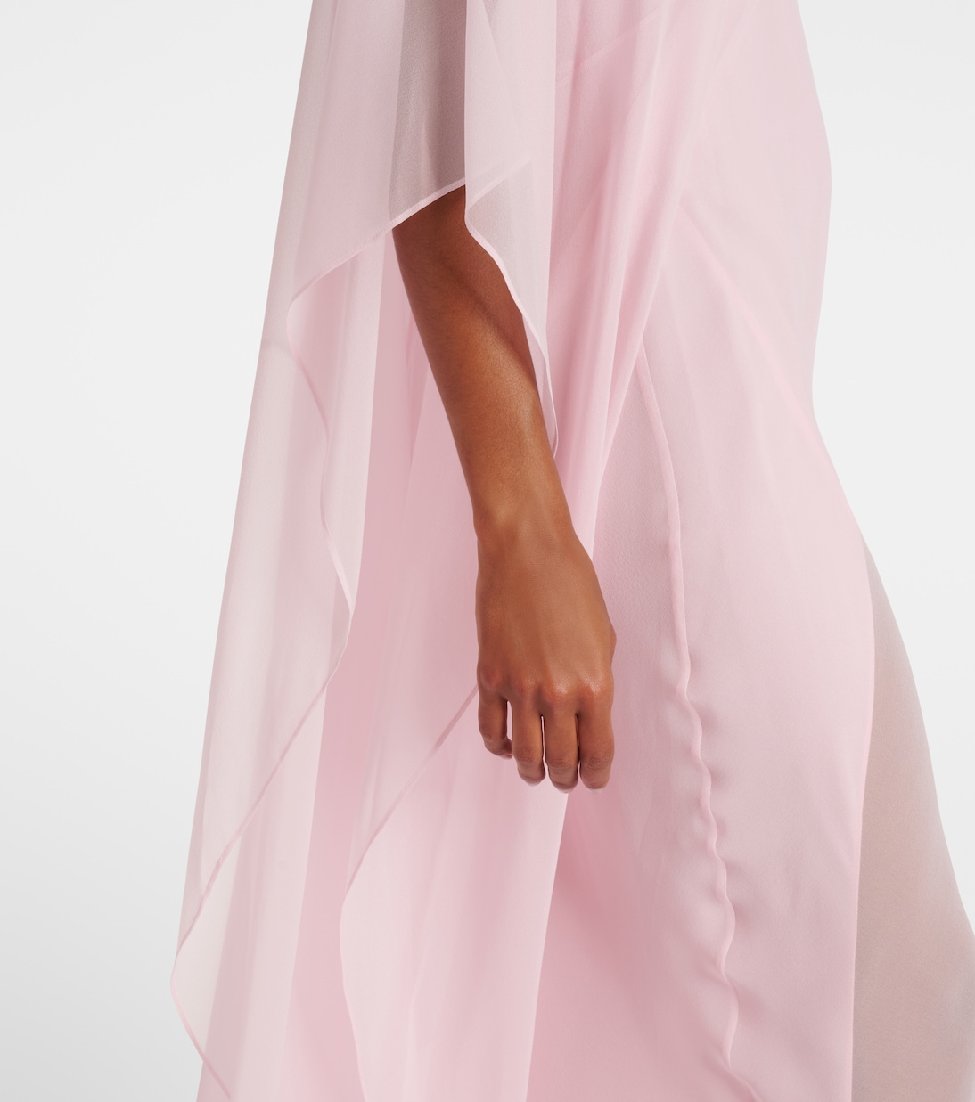 Robe aus Seiden-Chiffon | The Sei