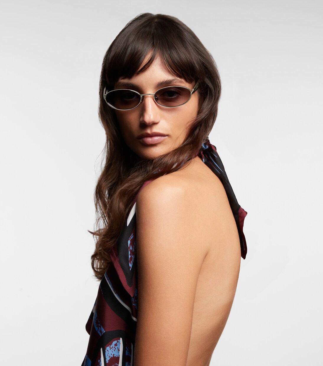 Sardine oval sunglasses | Bottega Veneta