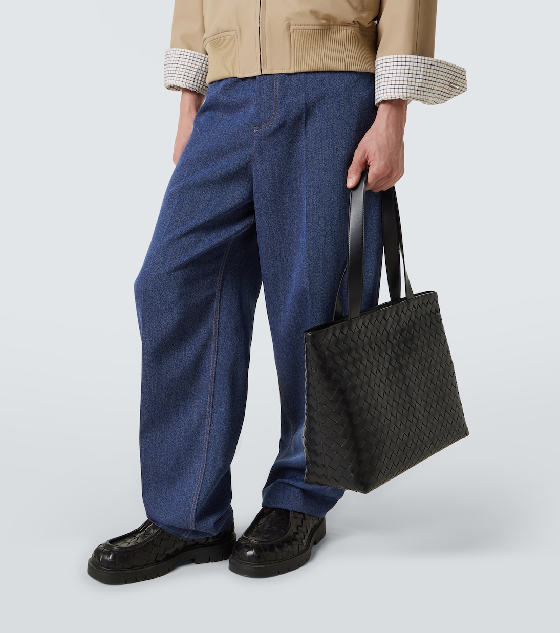 Intrecciato Small leather tote bag | Bottega Veneta