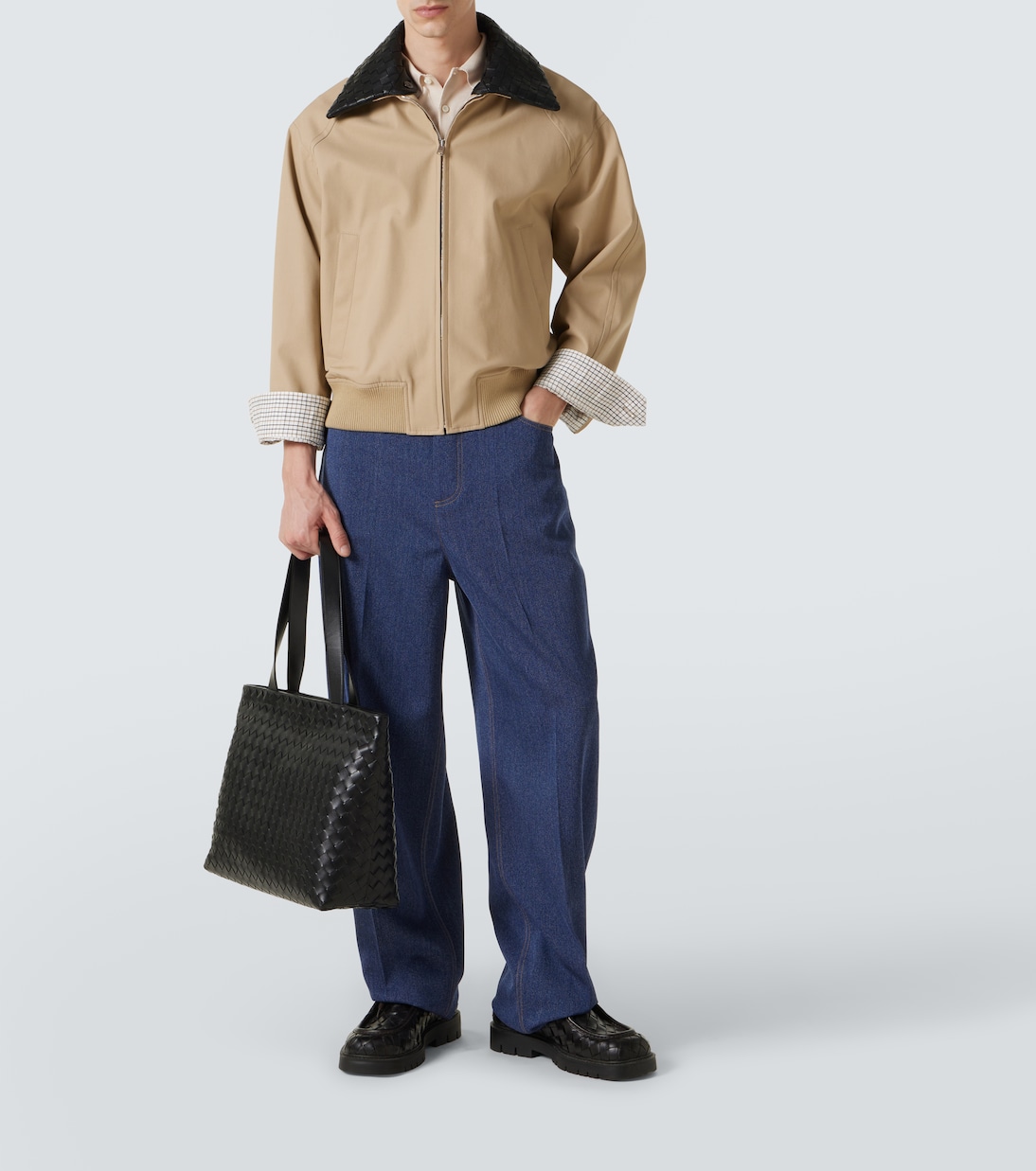 Intrecciato Small leather tote bag | Bottega Veneta